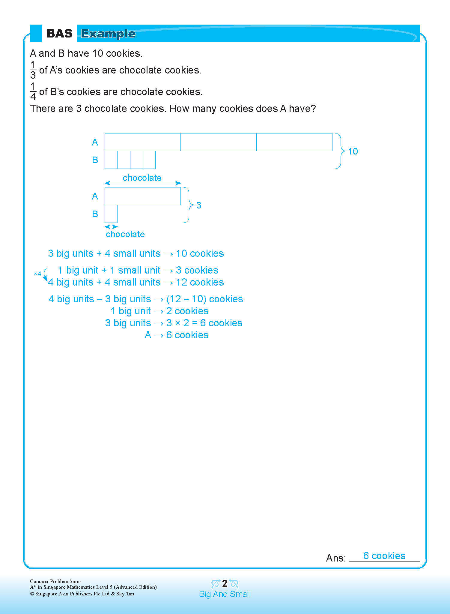 Conquer PROBLEM SUMS A* IN SINGAPORE MATHEMATICS (Advanced Edition) LEVEL 5