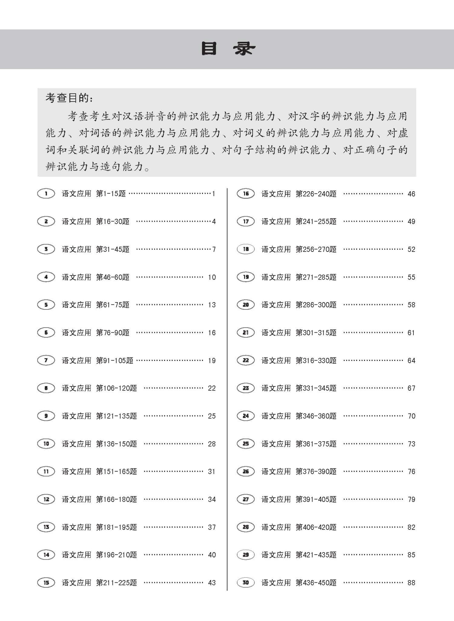 PSLE 1001 华文语文应用 (PSLE Chinese 1001 Questions On Language And Usage)