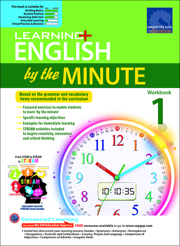 Learning+ ENGLISH by the MINUTE Workbook 1