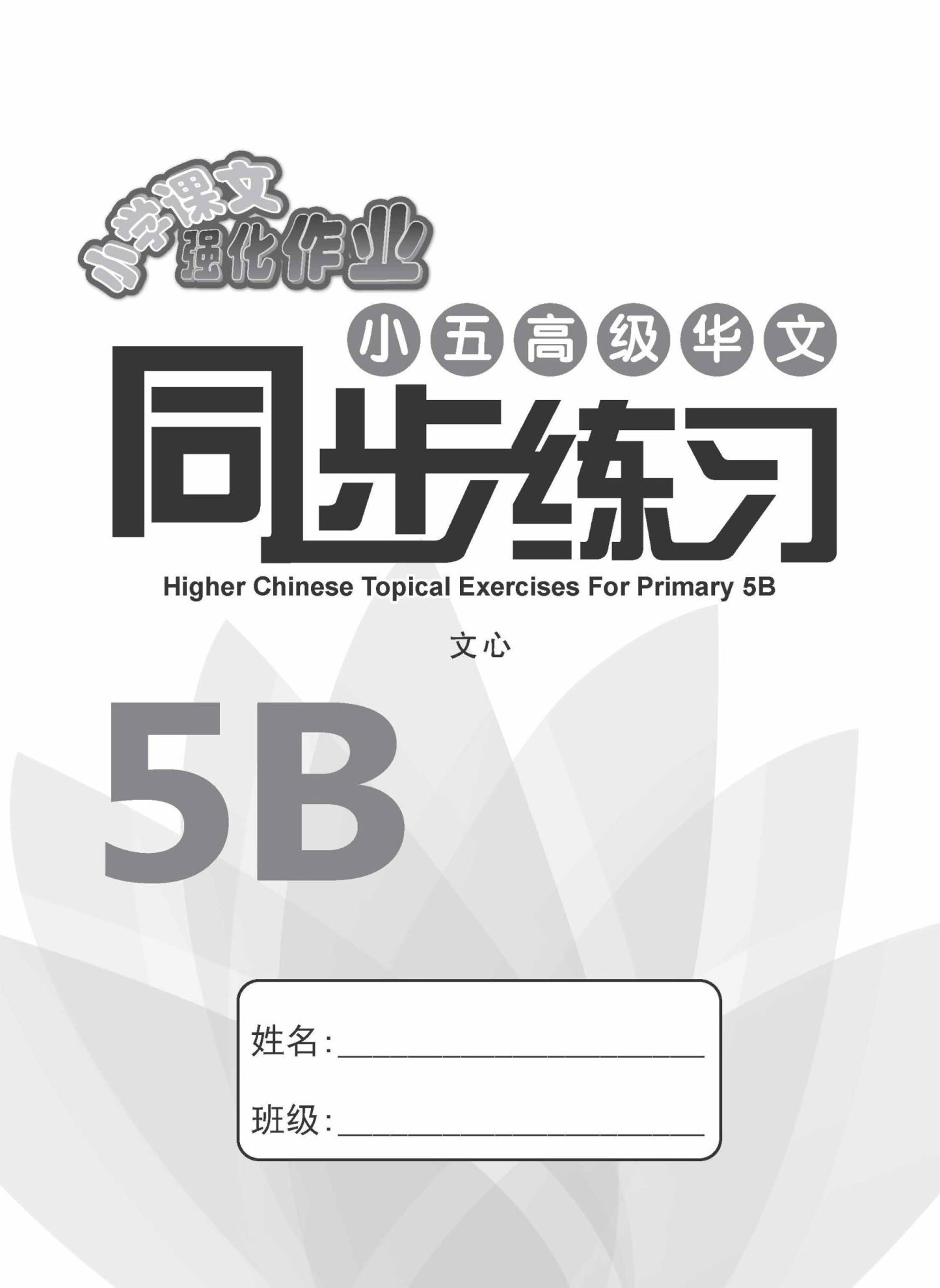 小五高级华文 同步练习 (5B) / Primary 5B Higher Chinese Topical Exercises