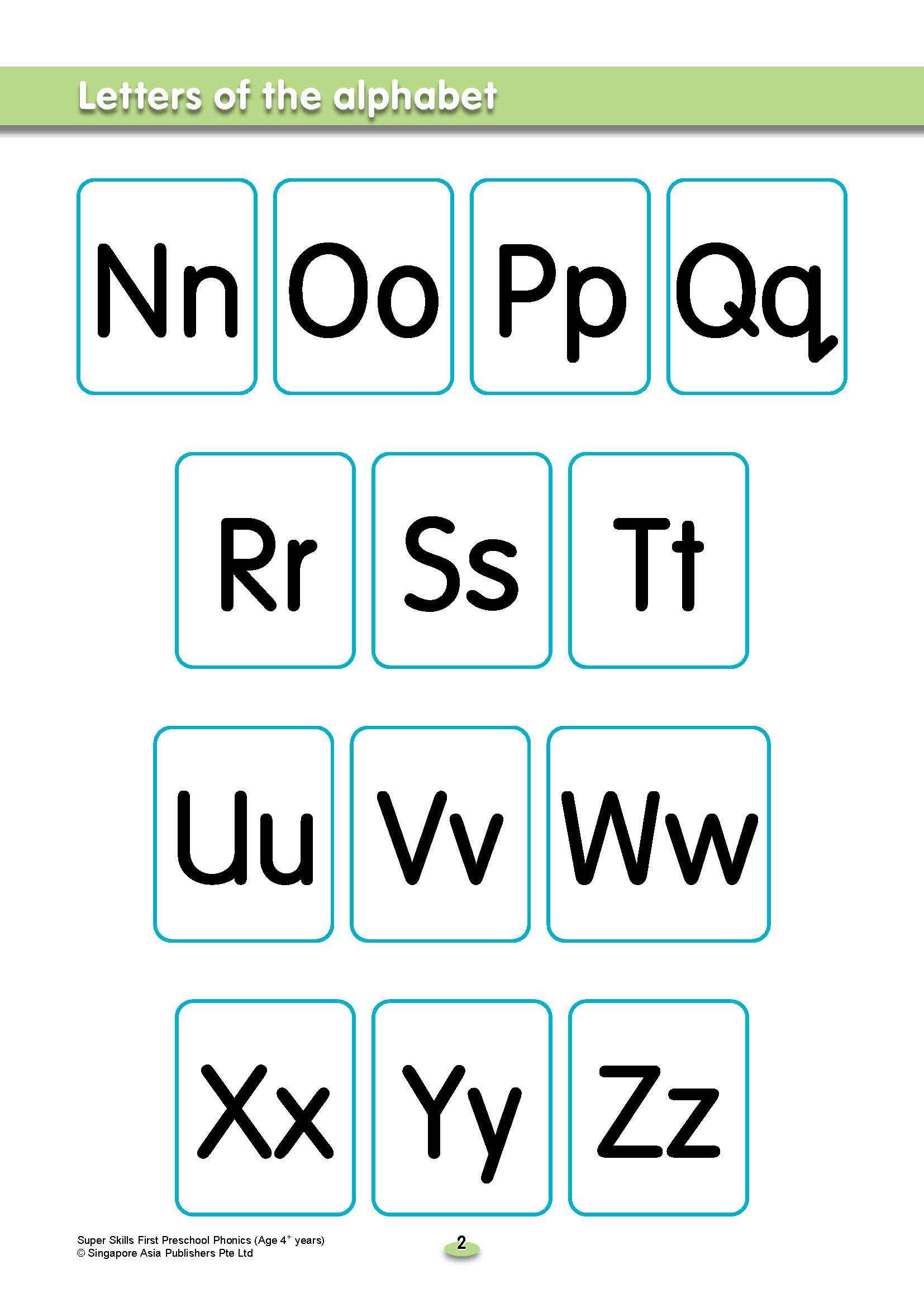 SUPER SKILLS First Preschool Phonics (Age 4+ Years)