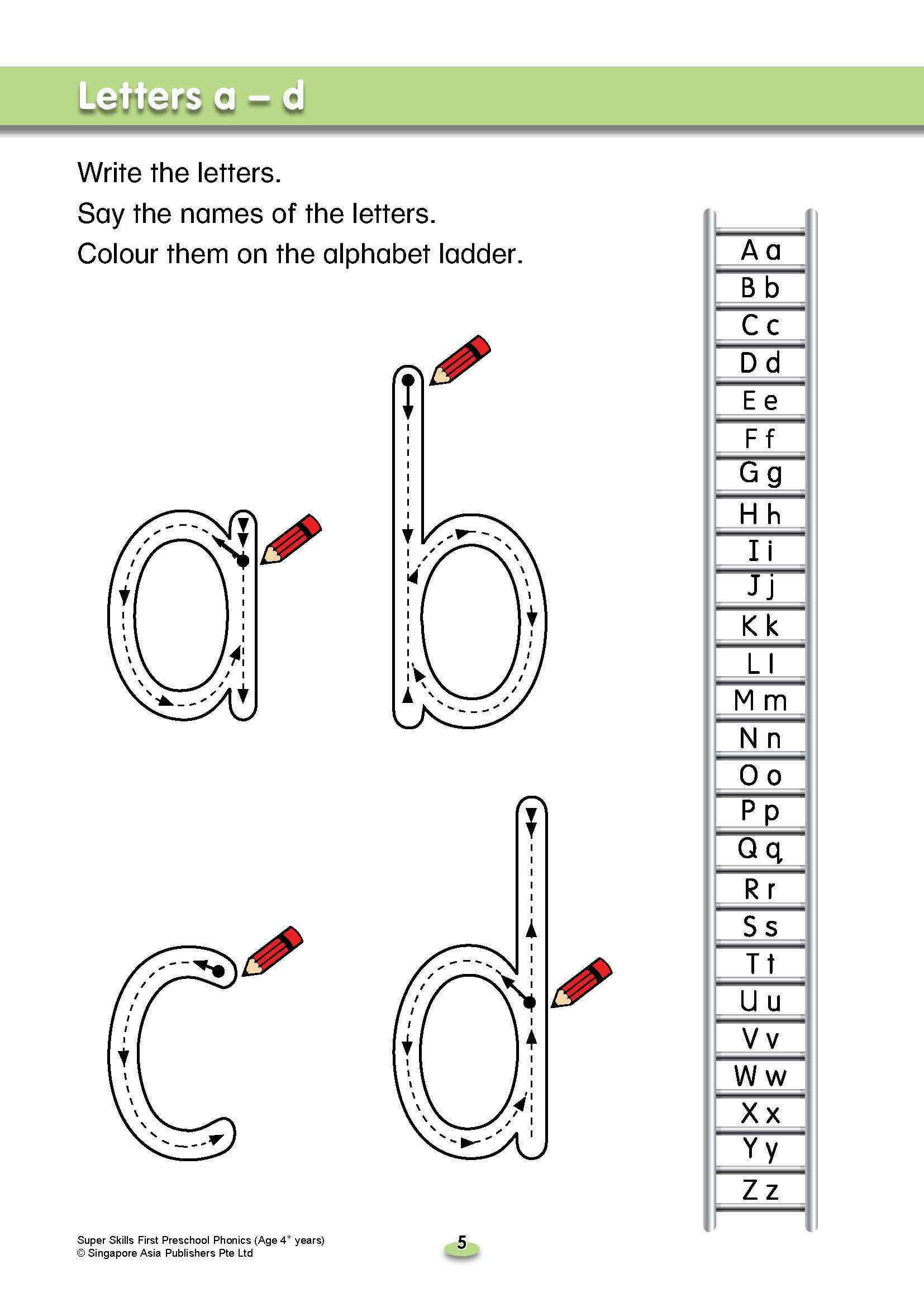 SUPER SKILLS First Preschool Phonics (Age 4+ Years)