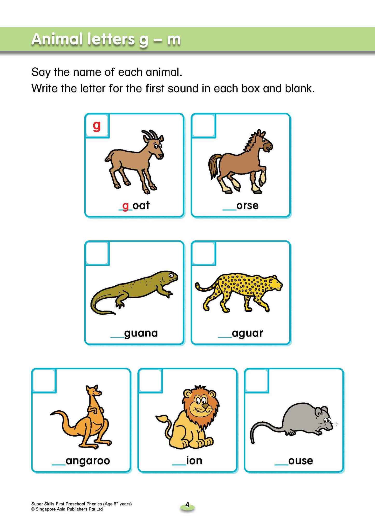 SUPER SKILLS First Preschool Phonics (Age 5+ Years)