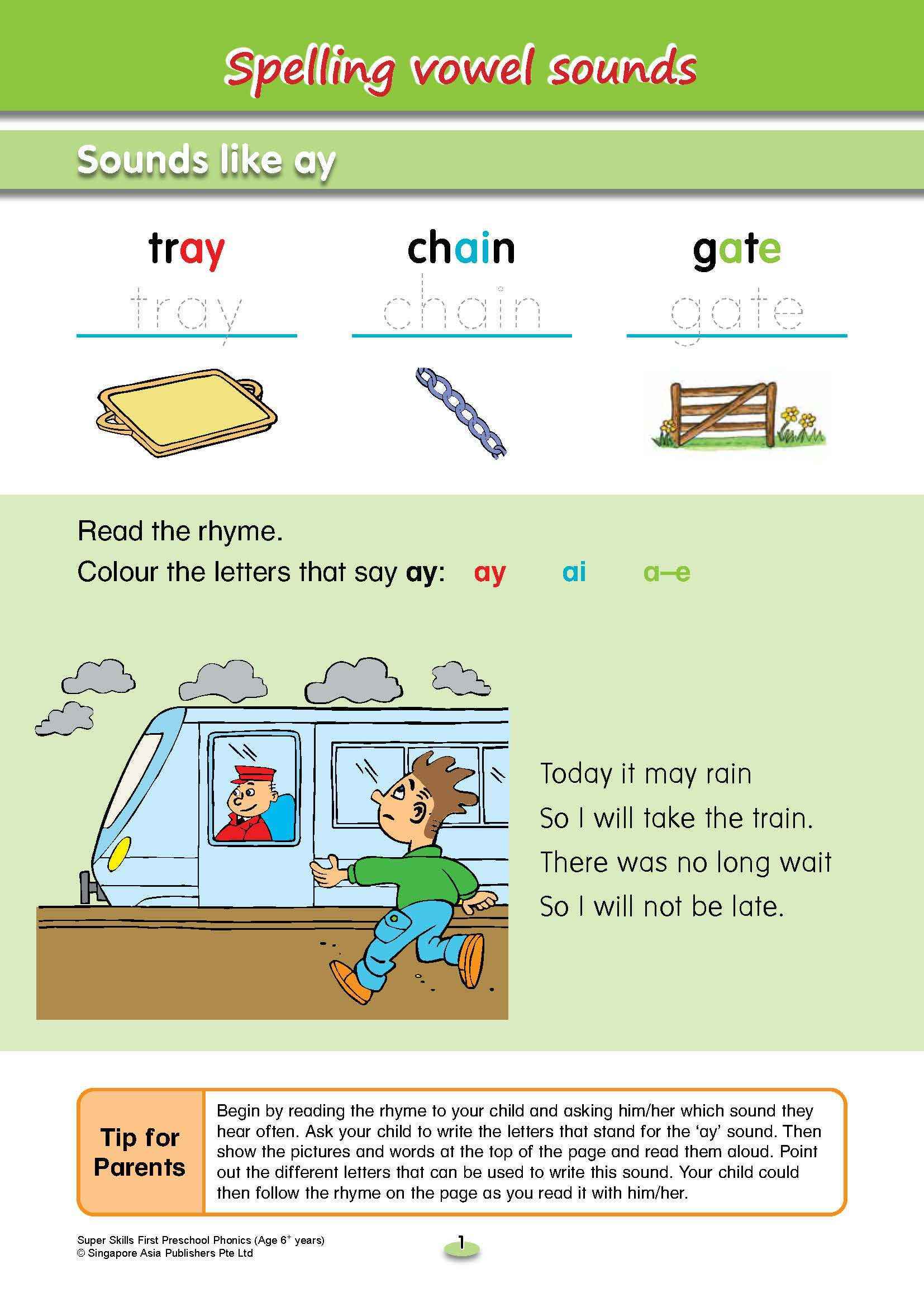 SUPER SKILLS First Preschool Phonics (Age 6+ Years)