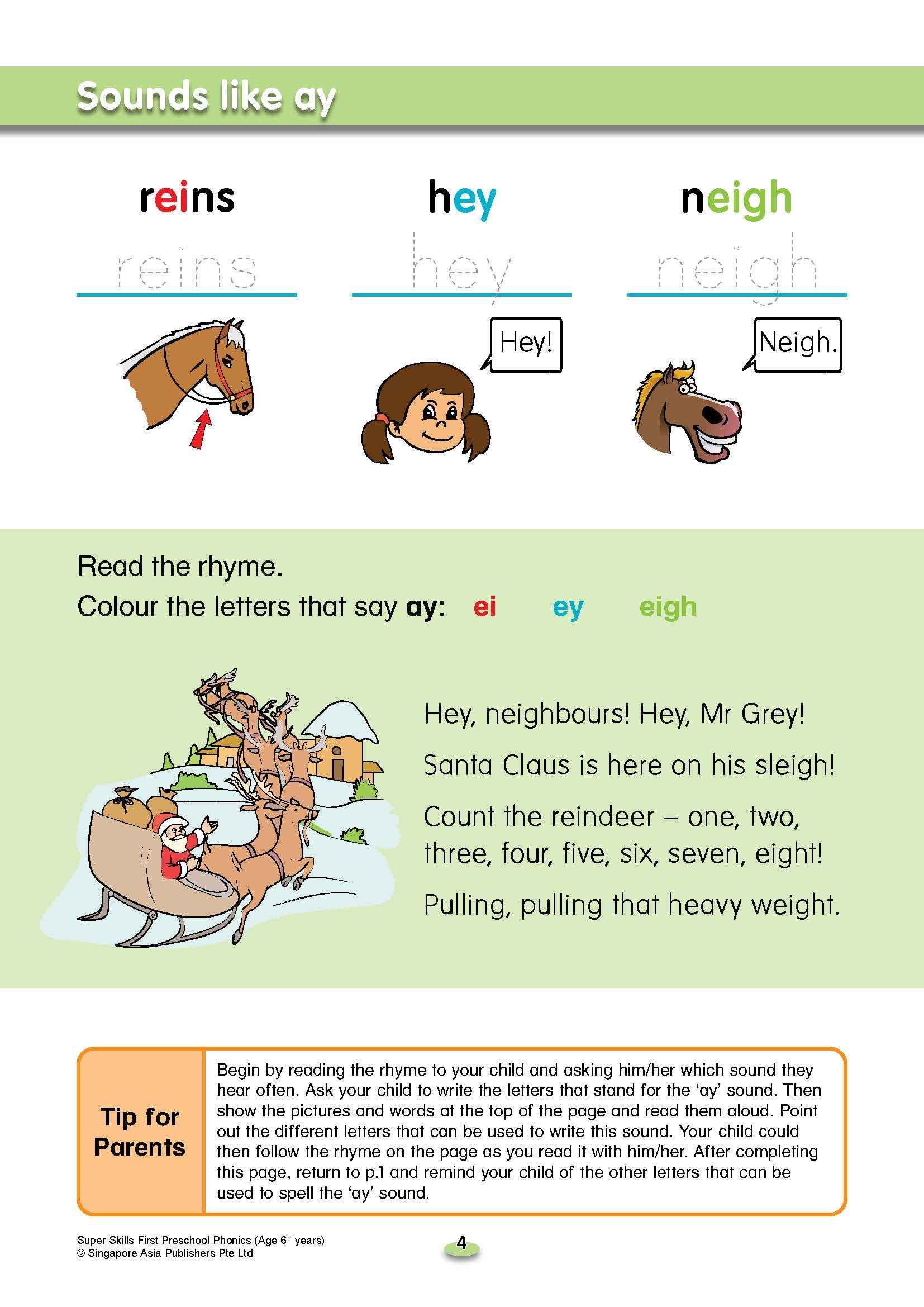 SUPER SKILLS First Preschool Phonics (Age 6+ Years)