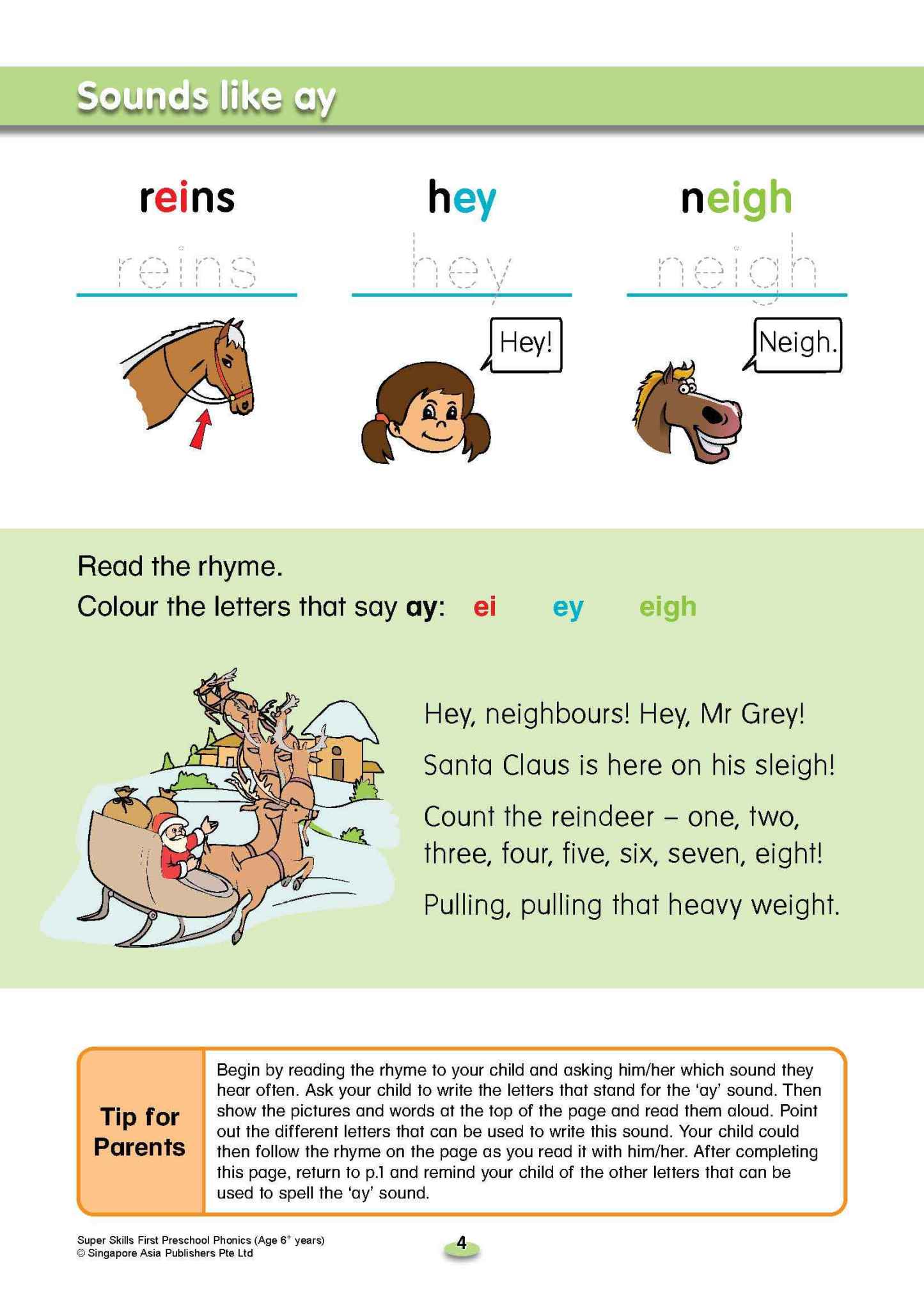 SUPER SKILLS First Preschool Phonics (Age 6+ Years)