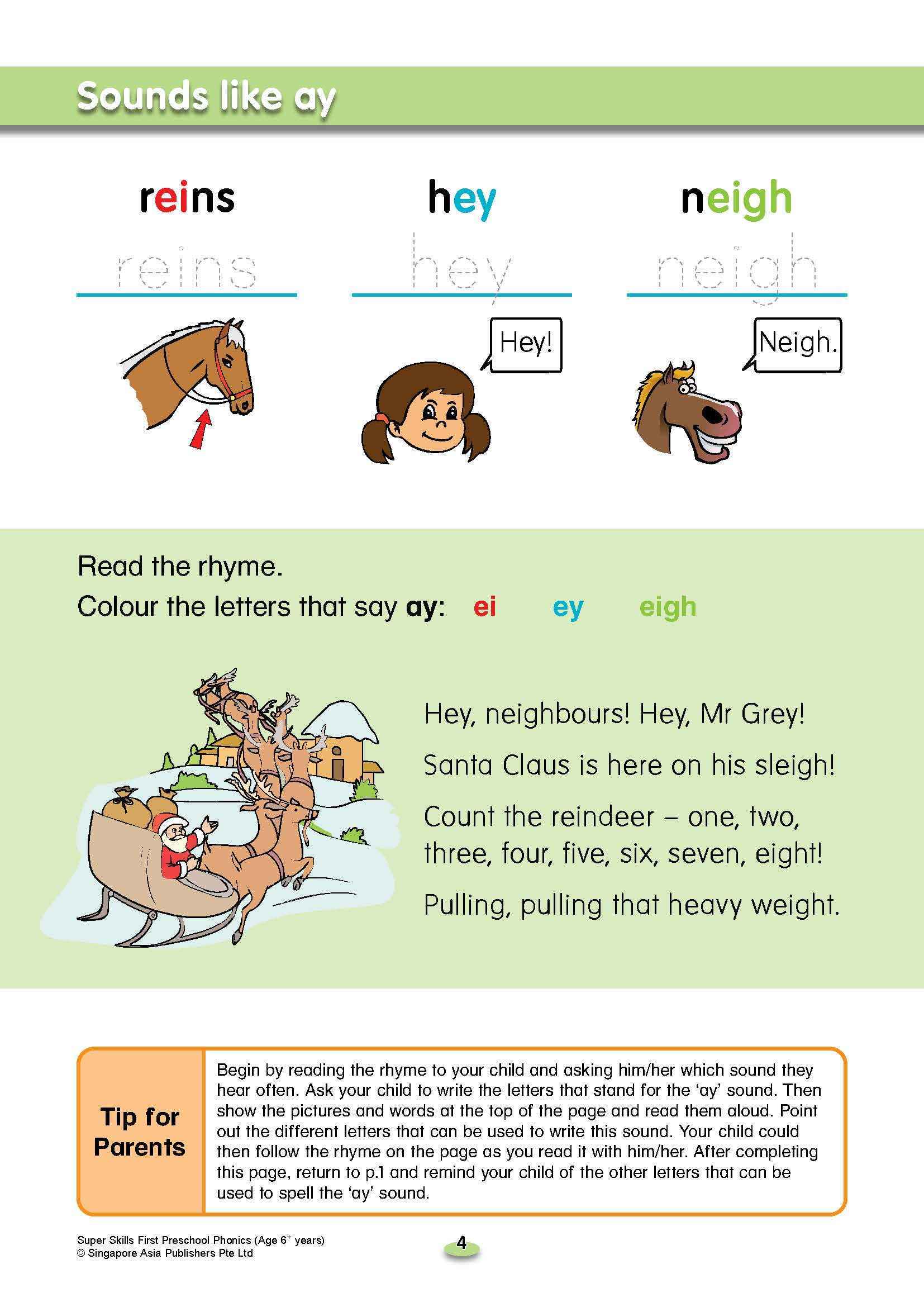 SUPER SKILLS First Preschool Phonics (Age 6+ Years)