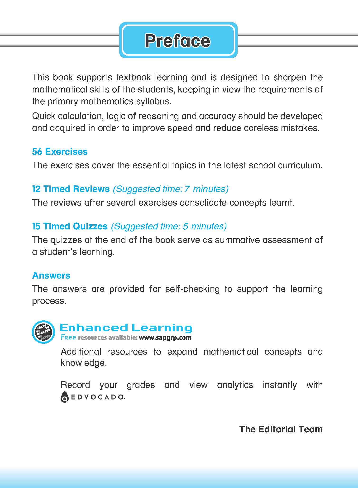 LEARNING+ Mathematics Speed & Accuracy Training Book 1