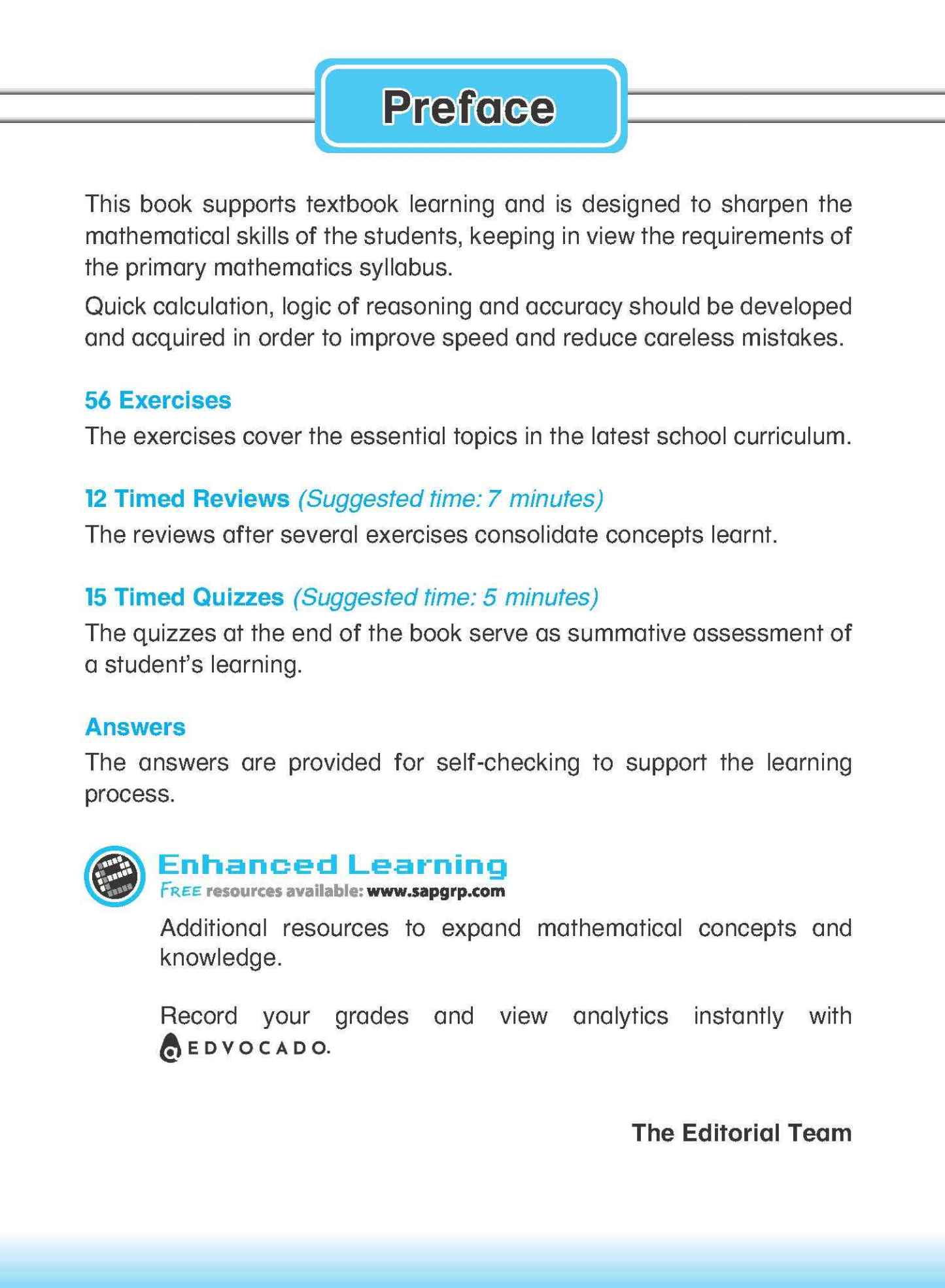 LEARNING+ Mathematics Speed & Accuracy Training Book 1