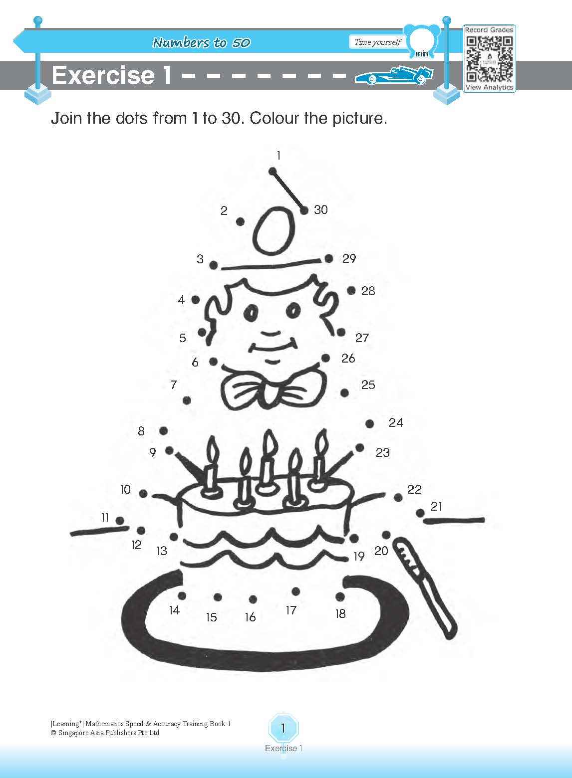 LEARNING+ Mathematics Speed & Accuracy Training Book 1