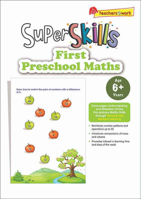 Super Skills First Preschool Maths (Age 6+ Years)