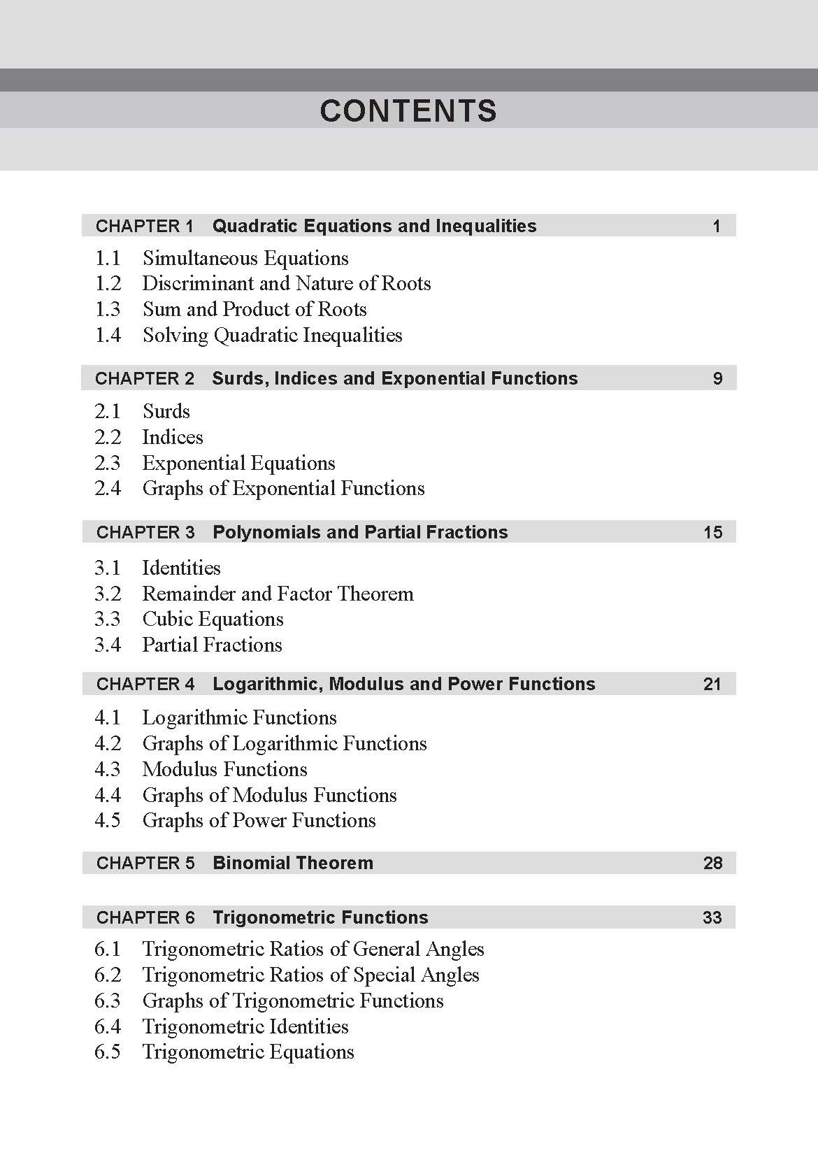Conquer QUICK EXAM NOTES ADDITIONAL MATHEMATICS