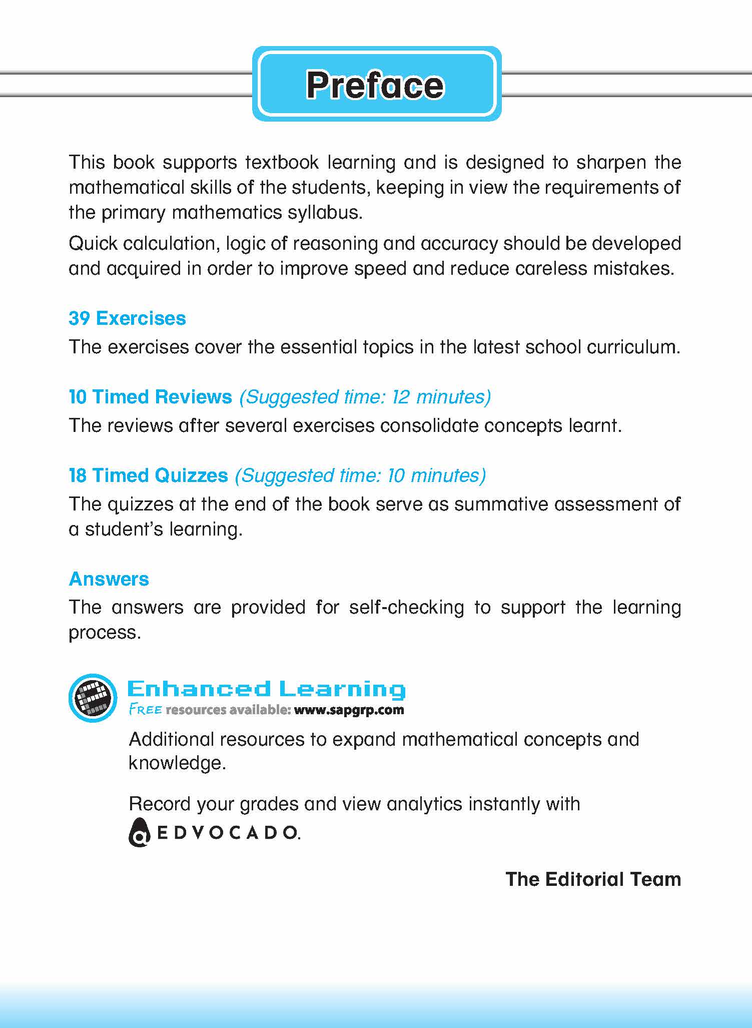LEARNING+ Mathematics Speed & Accuracy Training Book 6