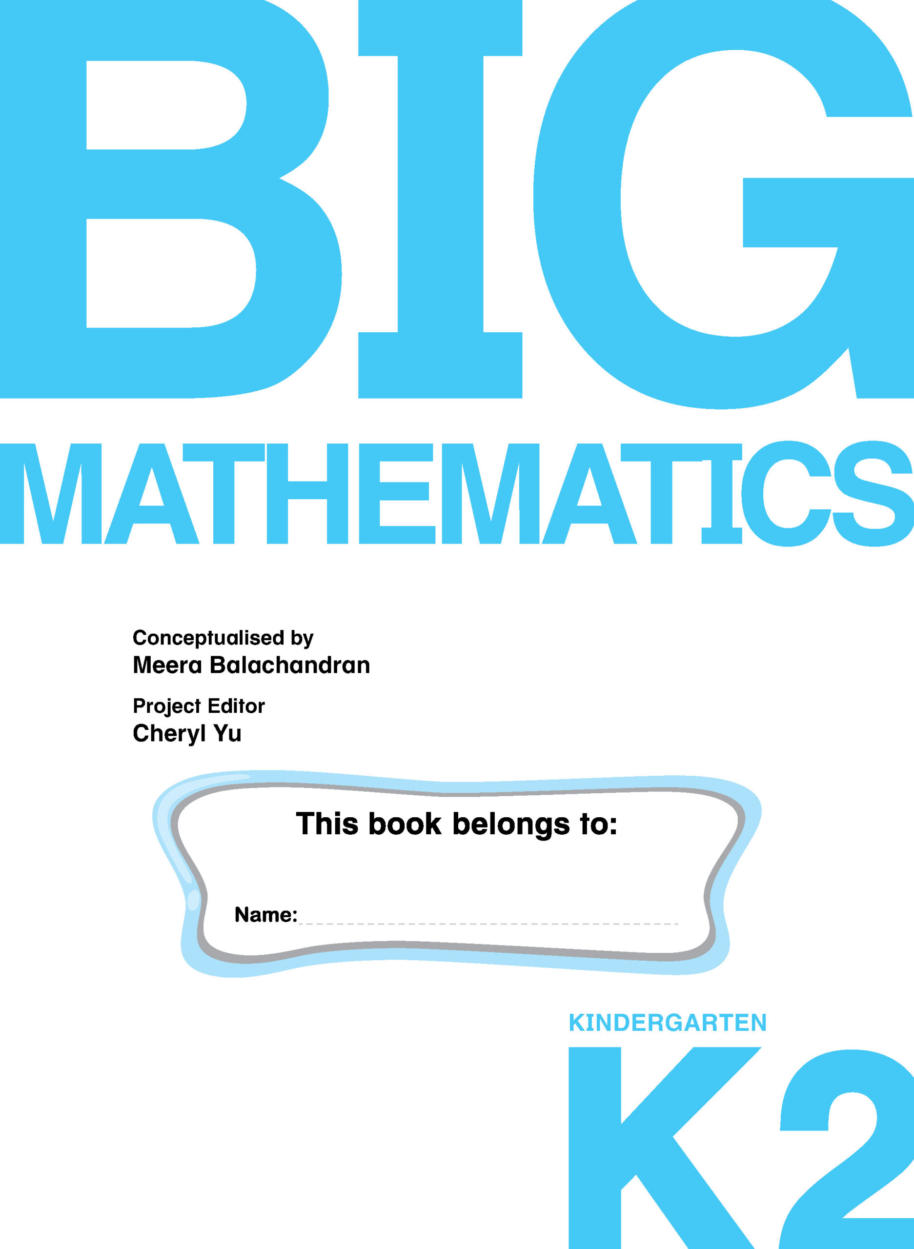 BIG Mathematics Kindergarten 2