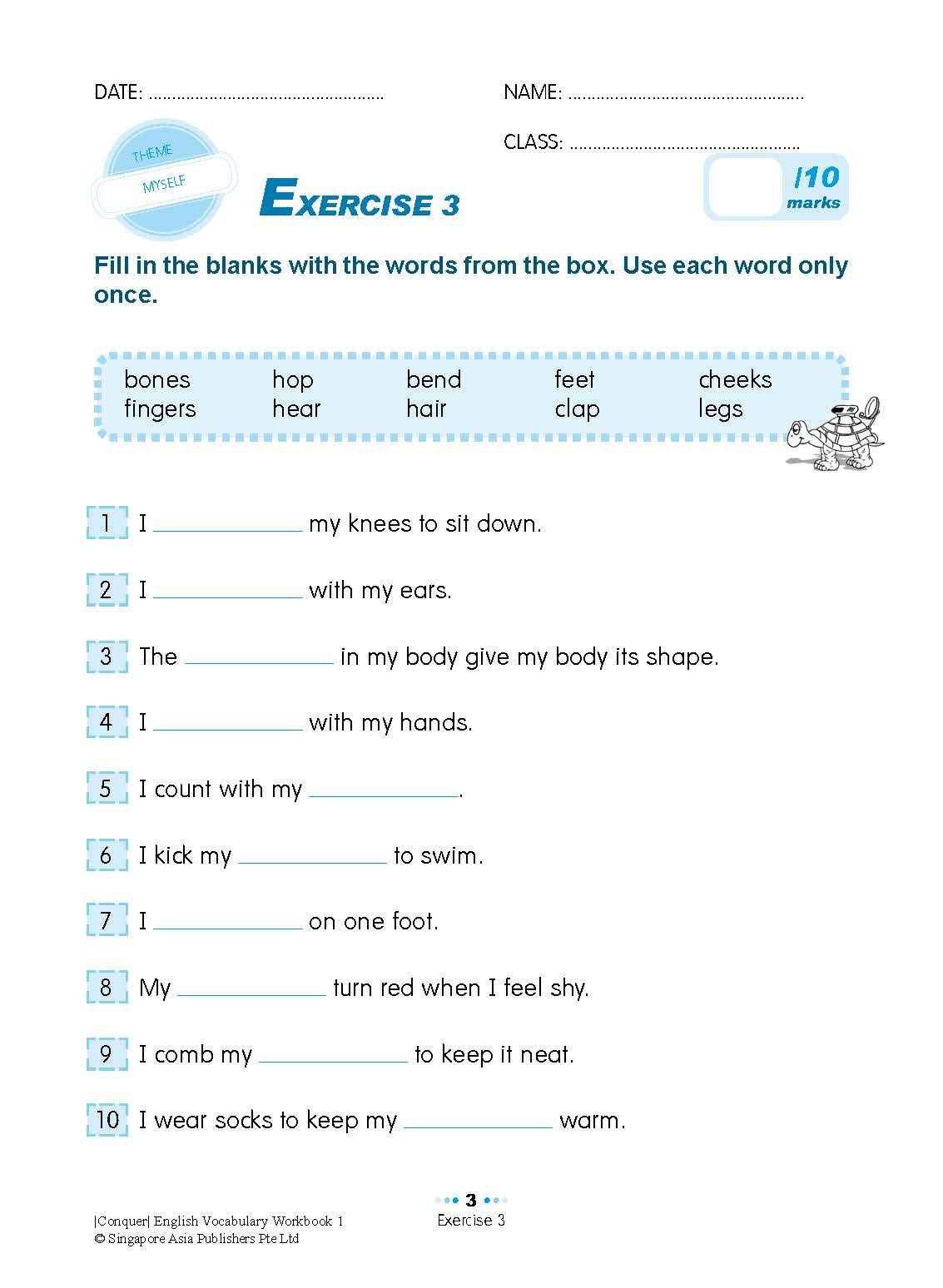 Conquer English Vocabulary Workbook 1
