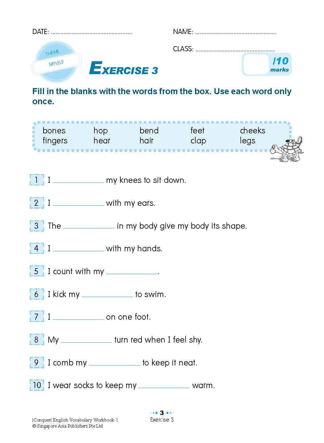 Conquer English Vocabulary Workbook 1