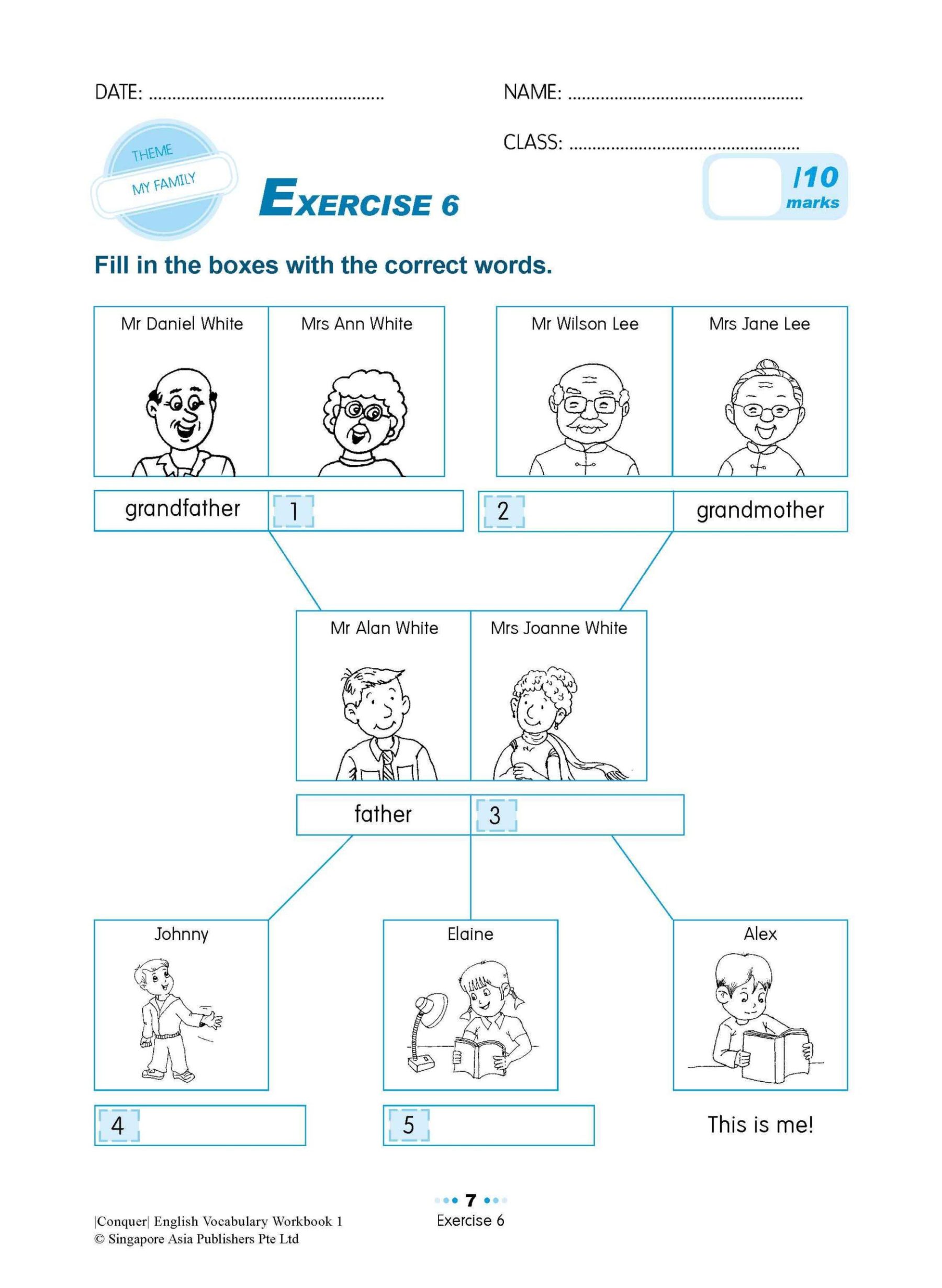 Conquer English Vocabulary Workbook 1