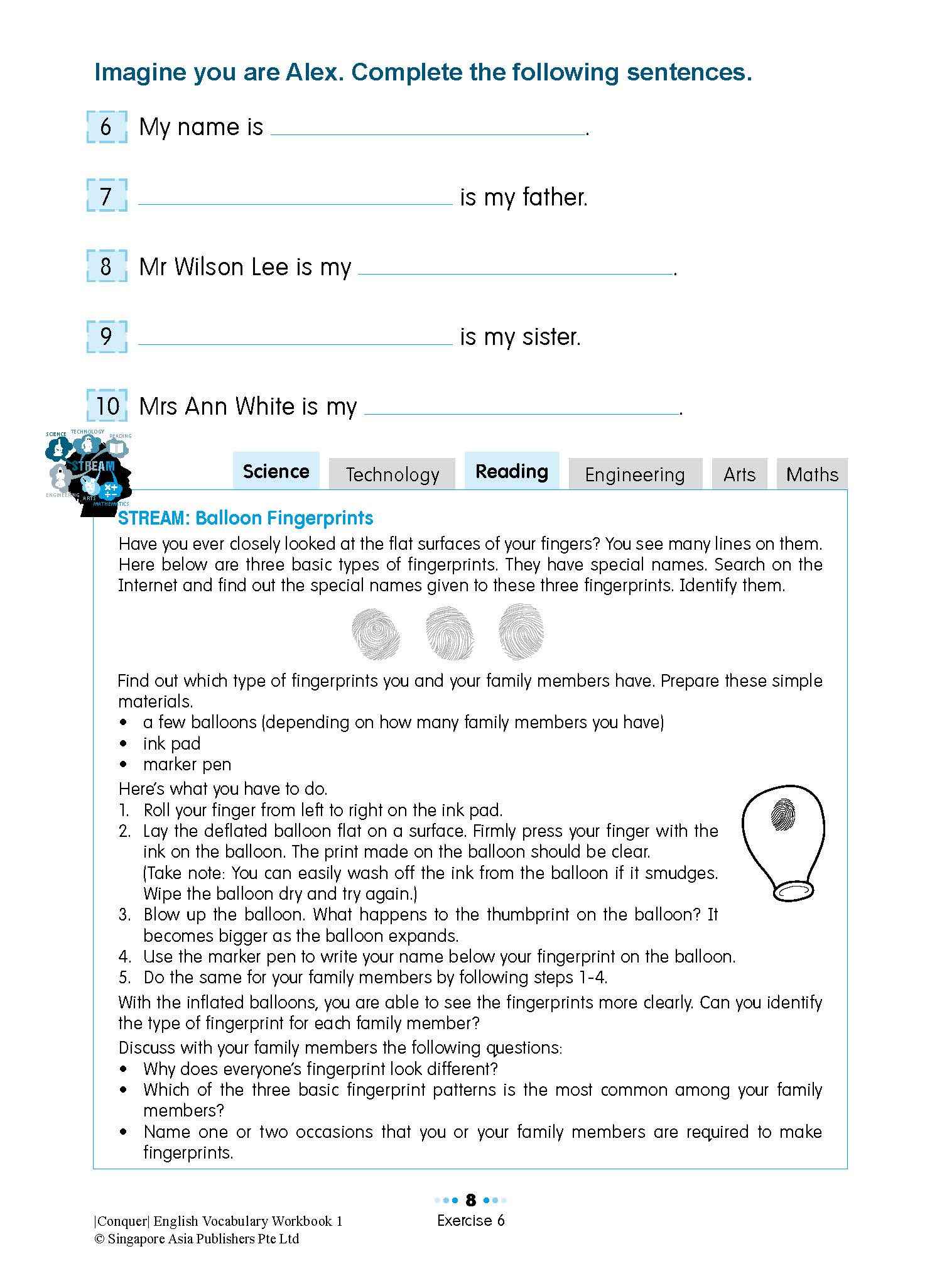 Conquer English Vocabulary Workbook 1