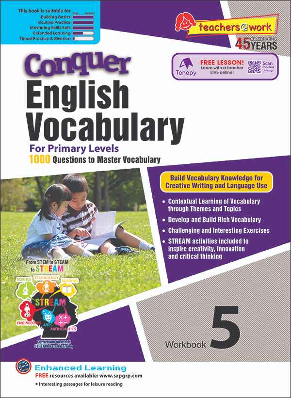 Conquer English Vocabulary Workbook 5