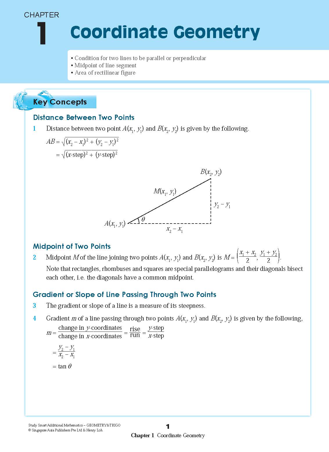 STUDY SMART Additional Mathematics GEOMETRY & TRIGONOMETRY For Upper Secondary Levels