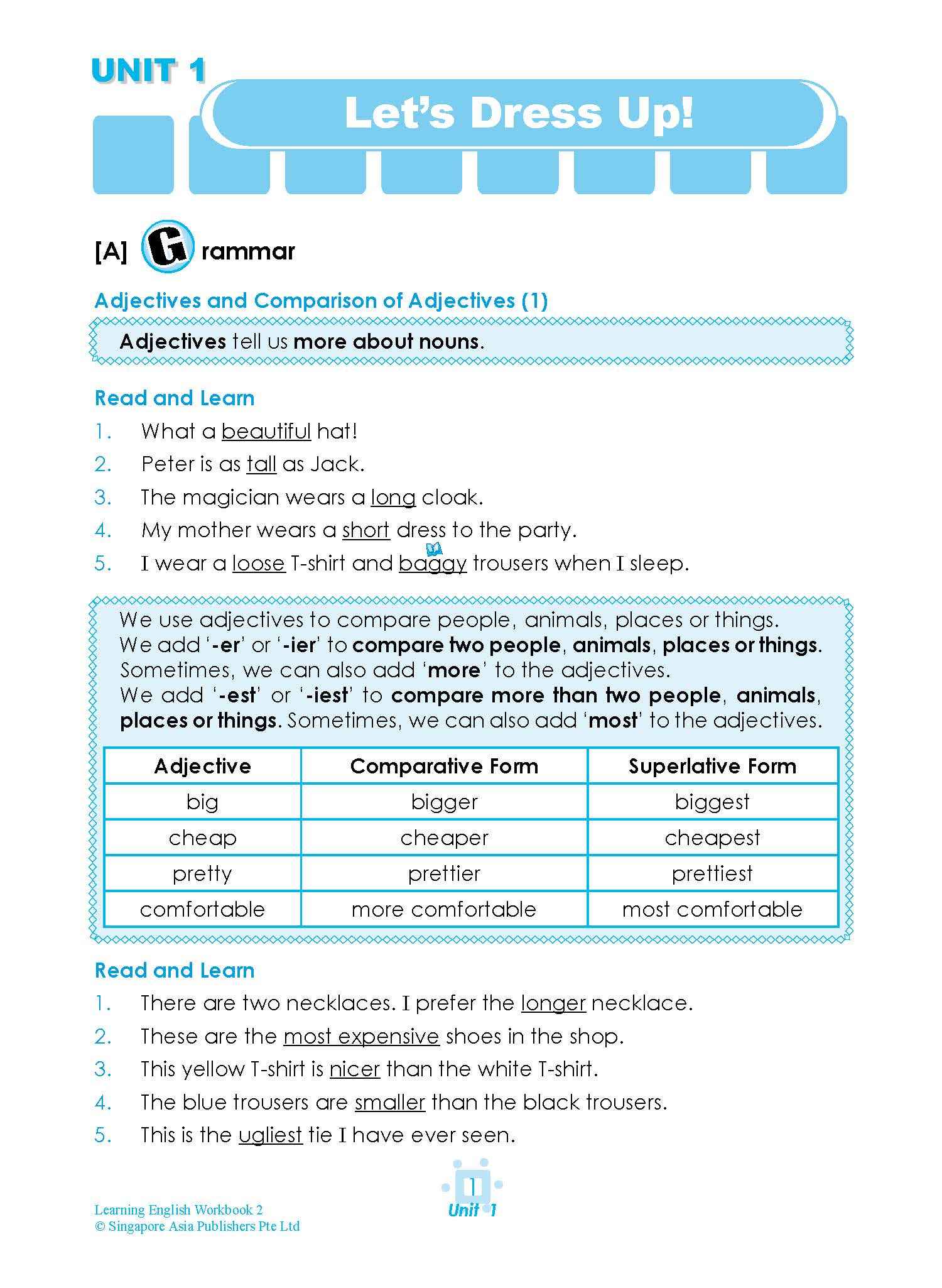 LEARNING ENGLISH Workbook 2