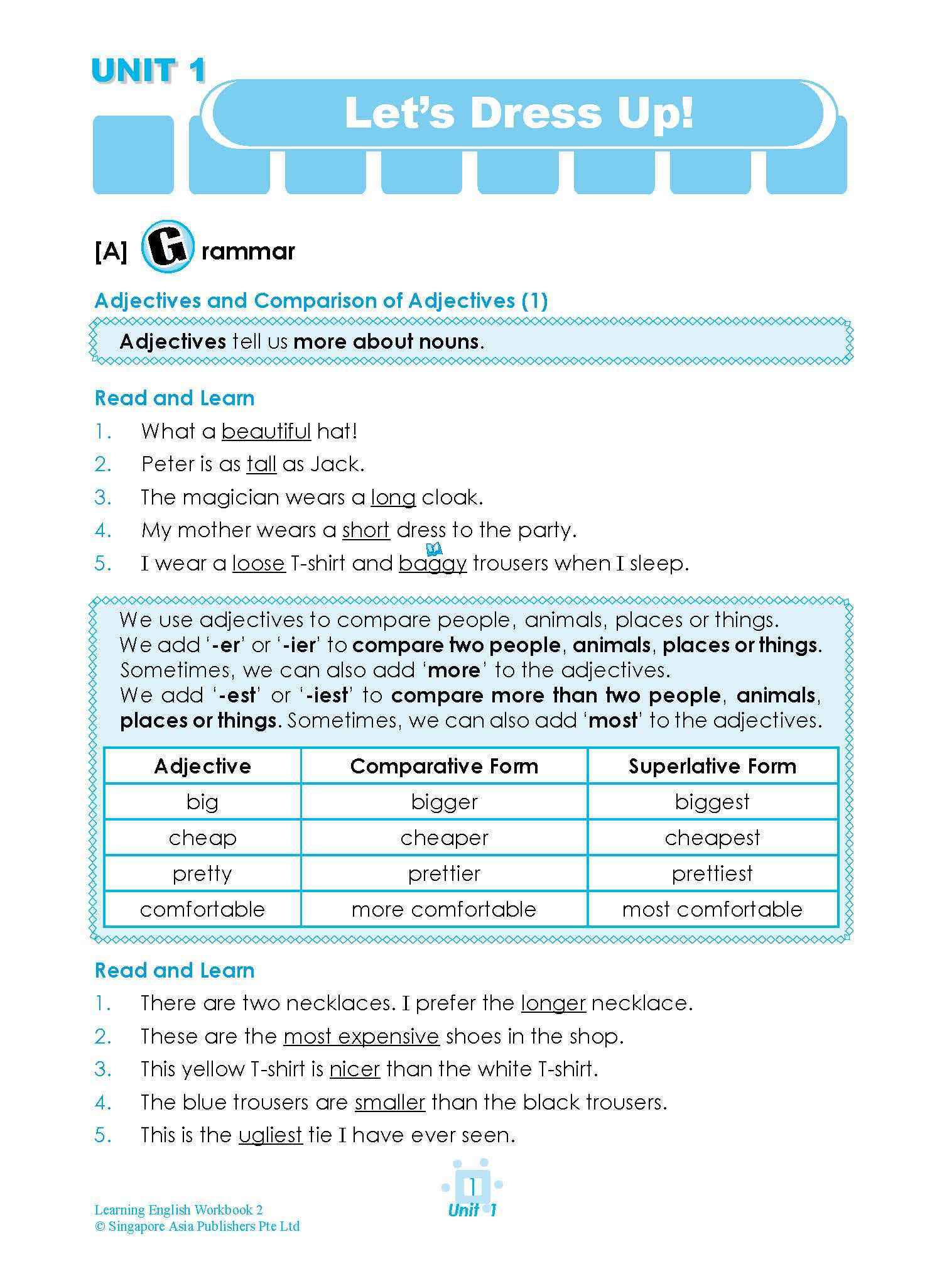 LEARNING ENGLISH Workbook 2