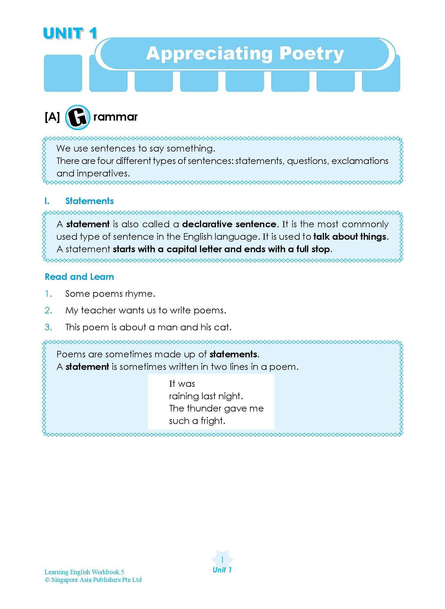 LEARNING ENGLISH Workbook 5