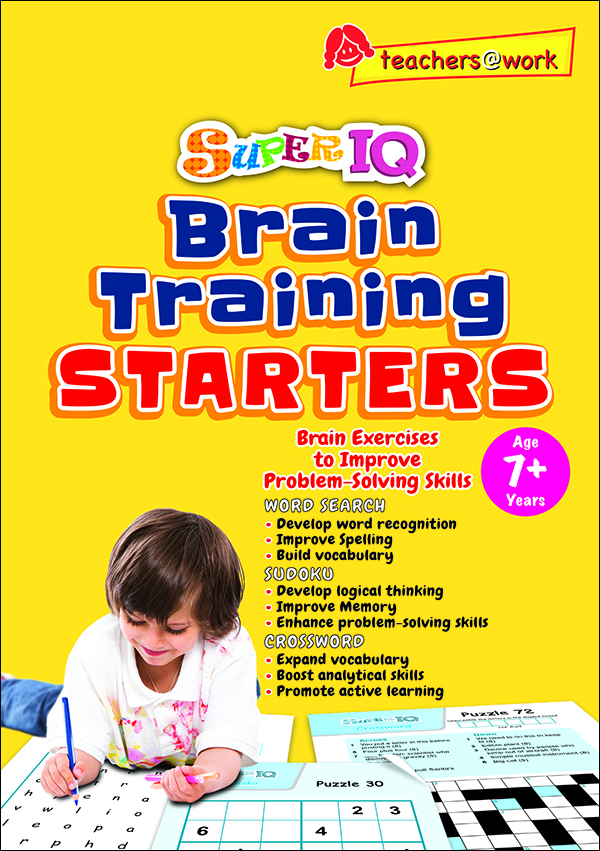 SUPER IQ Brain Training STARTERS (Age 7+ Years)