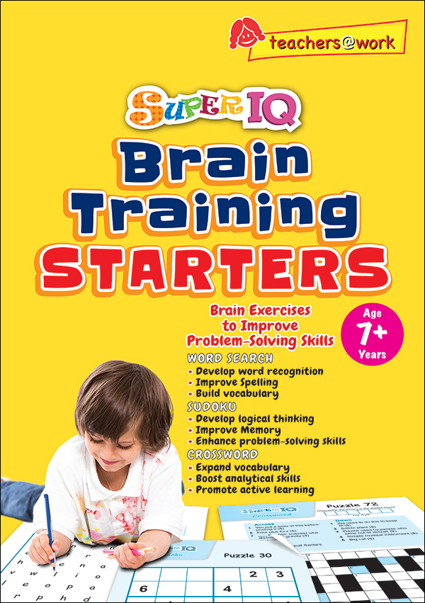 SUPER IQ Brain Training STARTERS (Age 7+ Years)