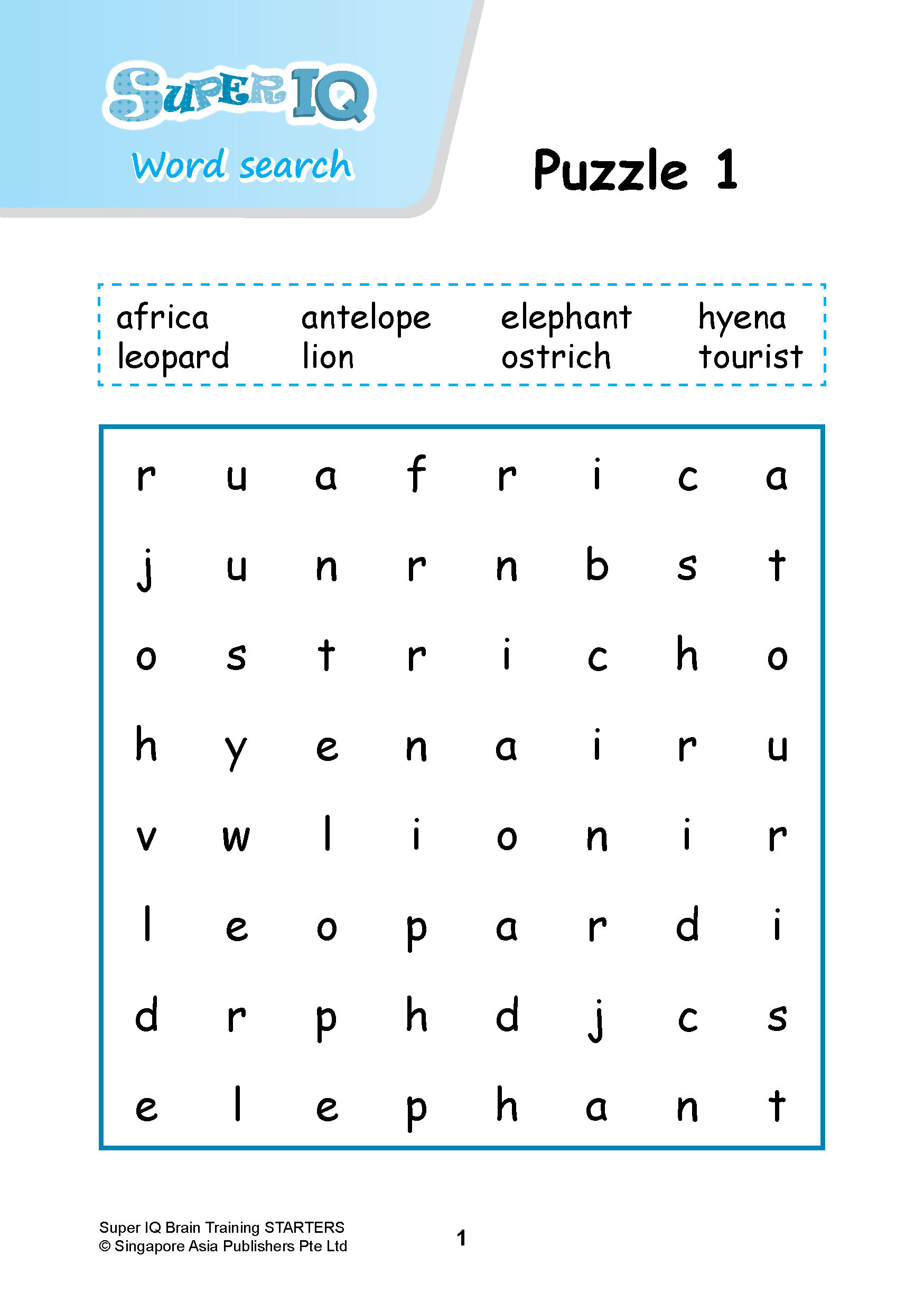 SUPER IQ Brain Training STARTERS (Age 7+ Years)