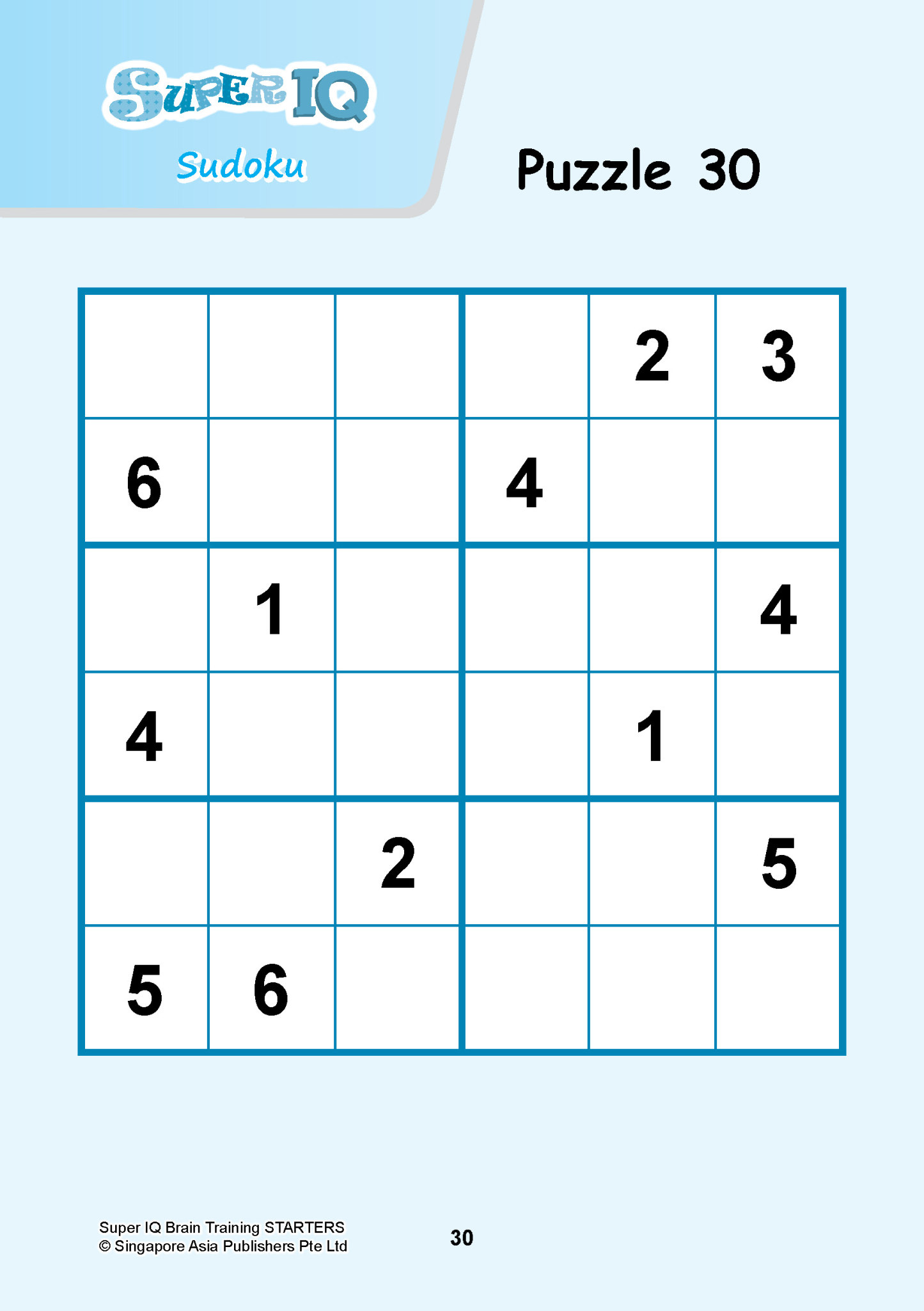 SUPER IQ Brain Training STARTERS (Age 7+ Years)