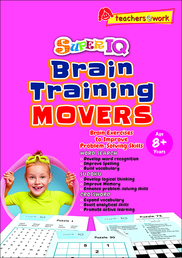 SUPER IQ Brain Training MOVERS (Age 8+ Years)