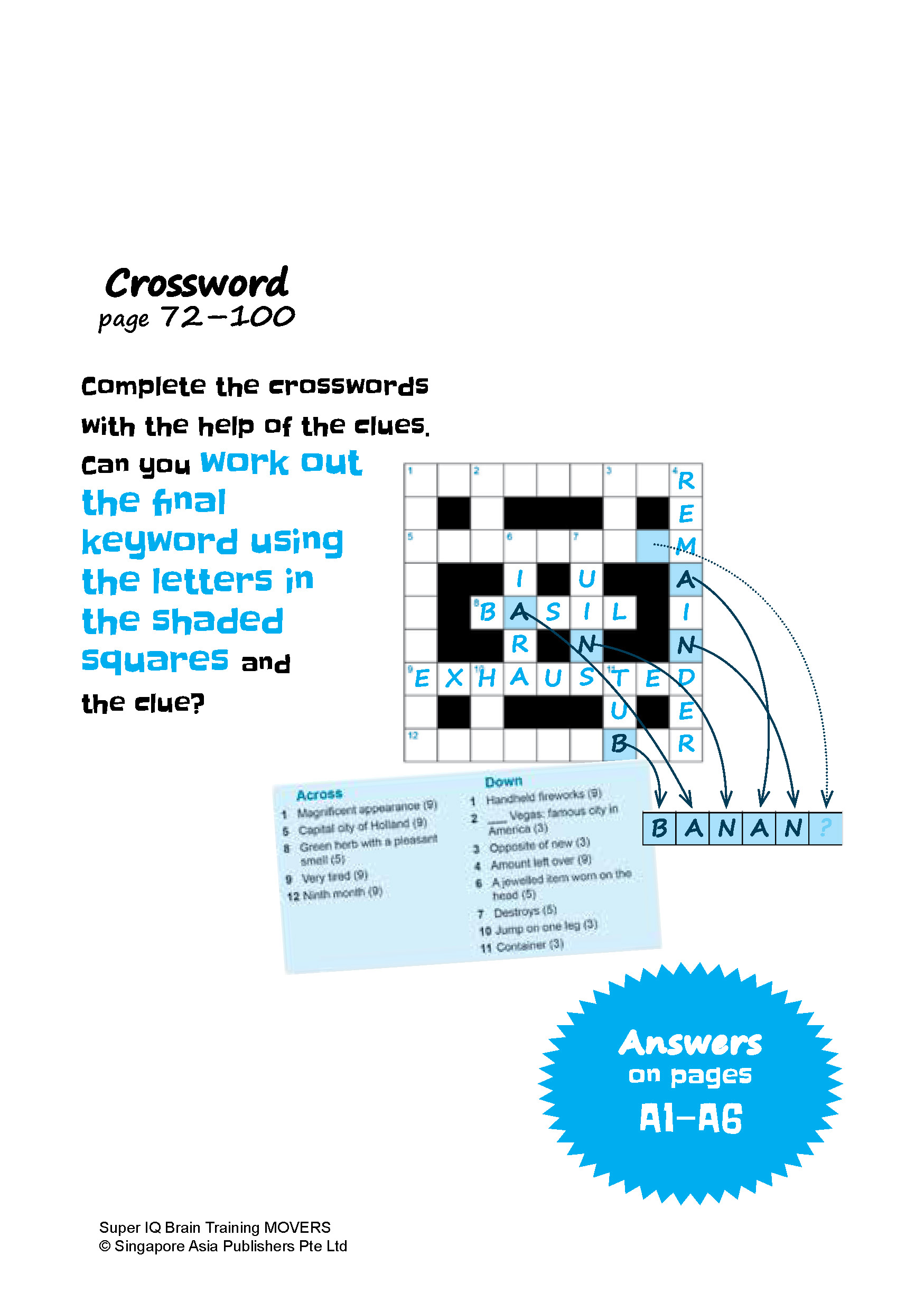 SUPER IQ Brain Training MOVERS (Age 8+ Years)