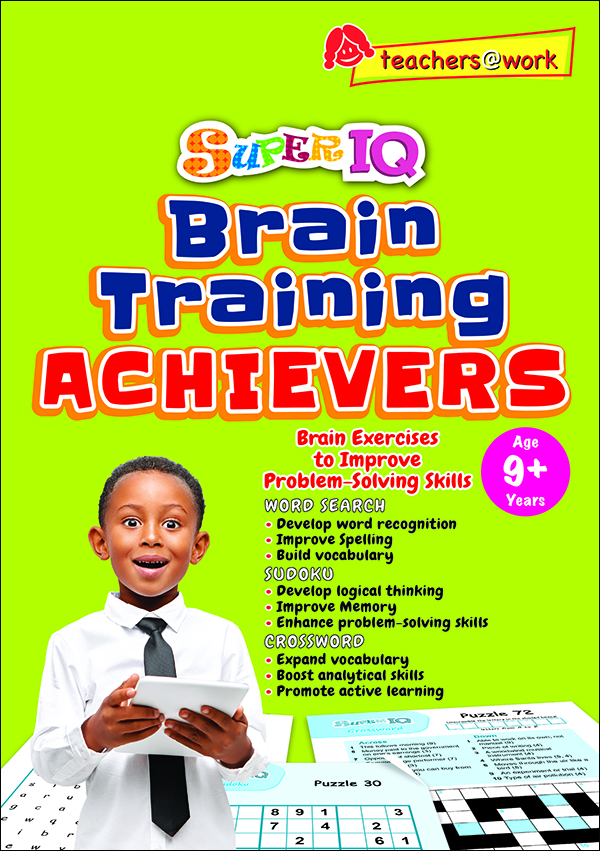 SUPER IQ Brain Training ACHIEVERS (Age 9+ Years)