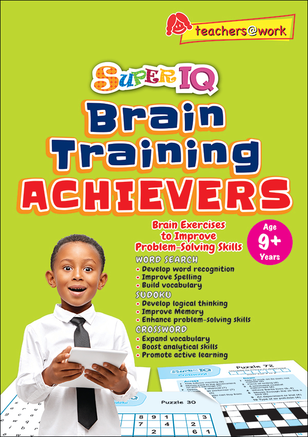 SUPER IQ Brain Training ACHIEVERS (Age 9+ Years)
