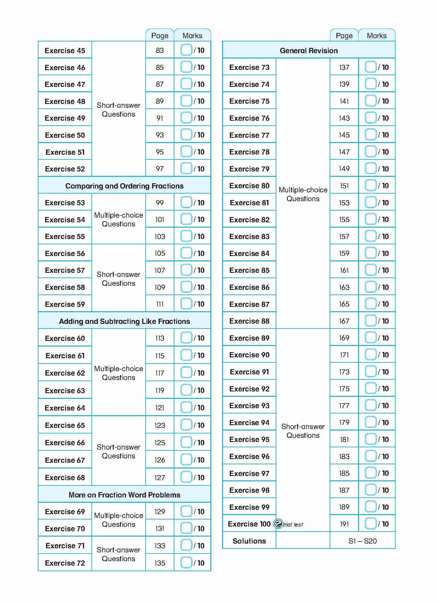 Conquer Mathematics The 4 Operations • Fractions Workbook 2