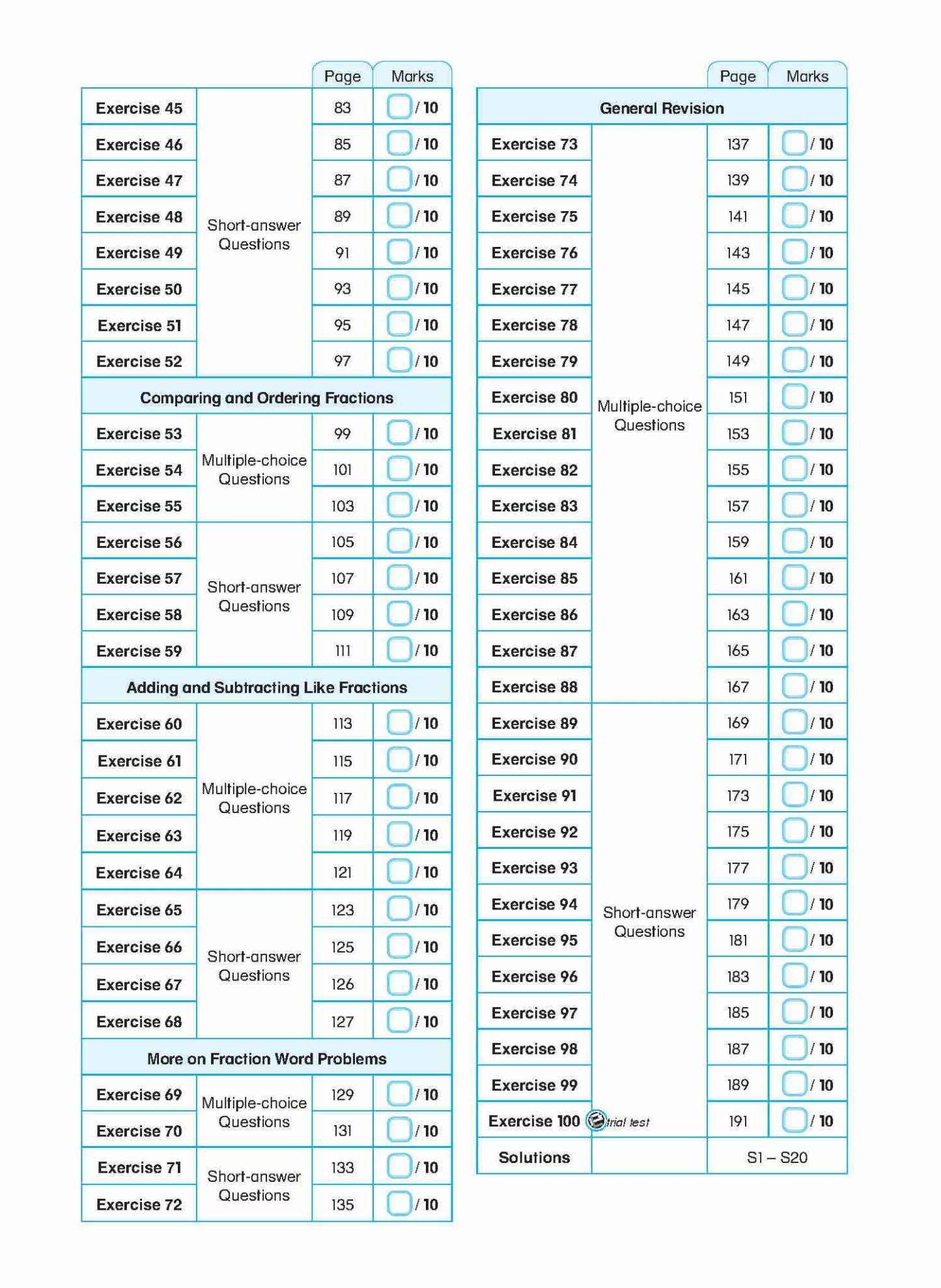 Conquer Mathematics The 4 Operations • Fractions Workbook 2