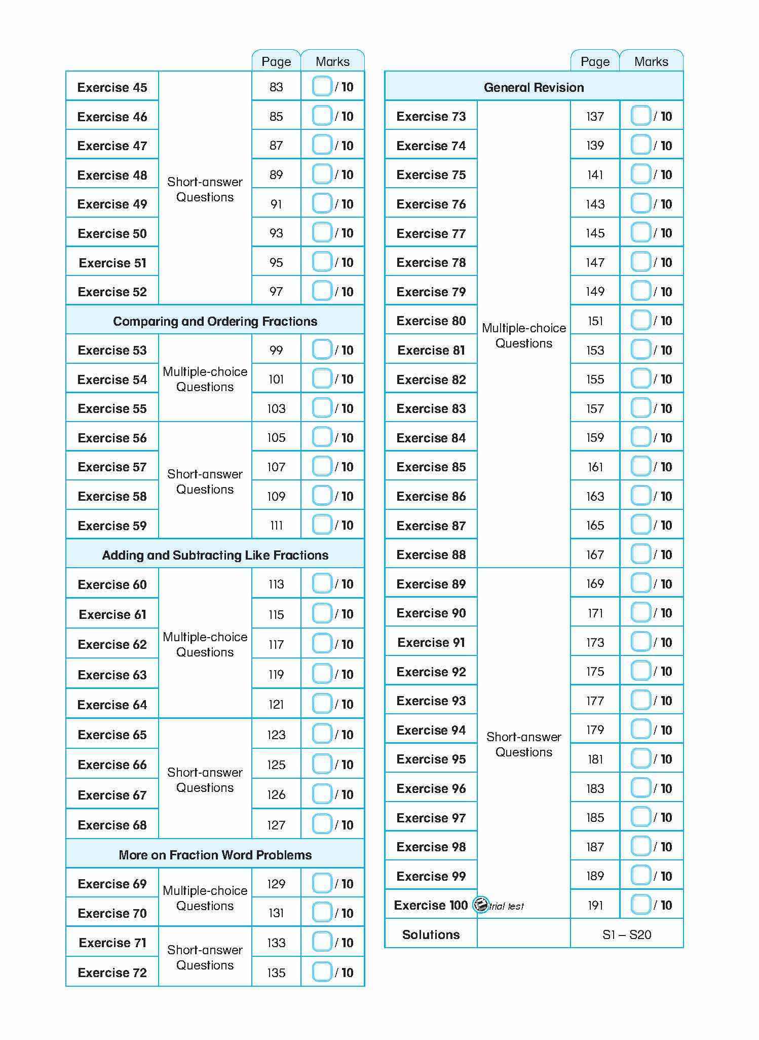 Conquer Mathematics The 4 Operations • Fractions Workbook 2