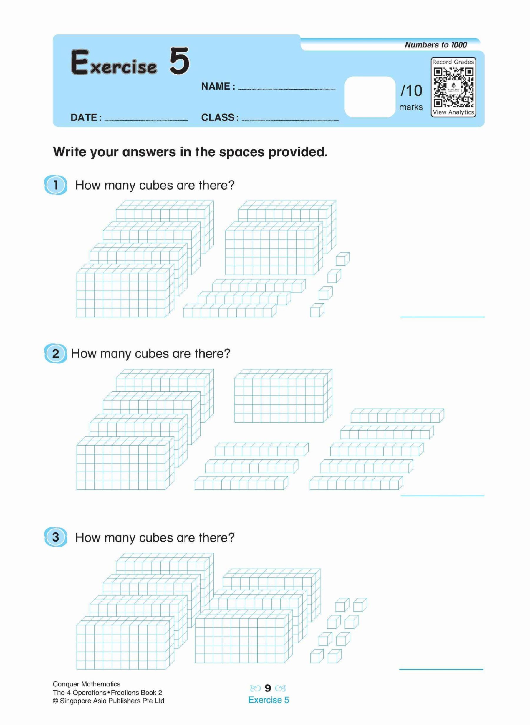 Conquer Mathematics The 4 Operations • Fractions Workbook 2
