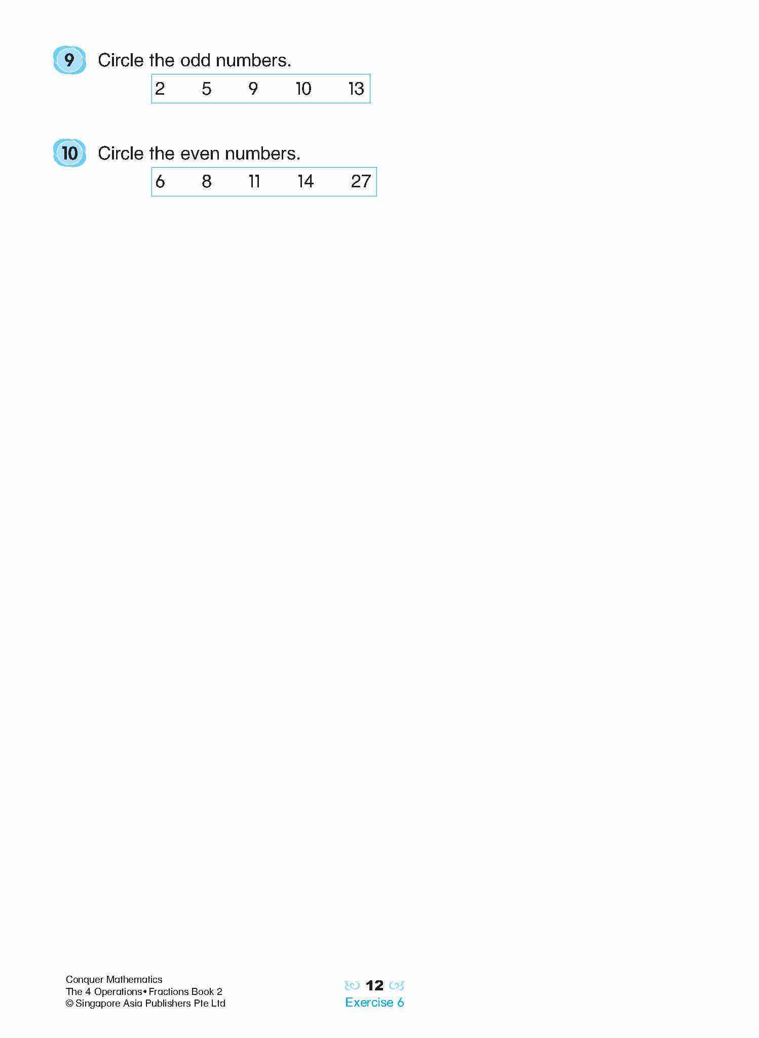 Conquer Mathematics The 4 Operations • Fractions Workbook 2