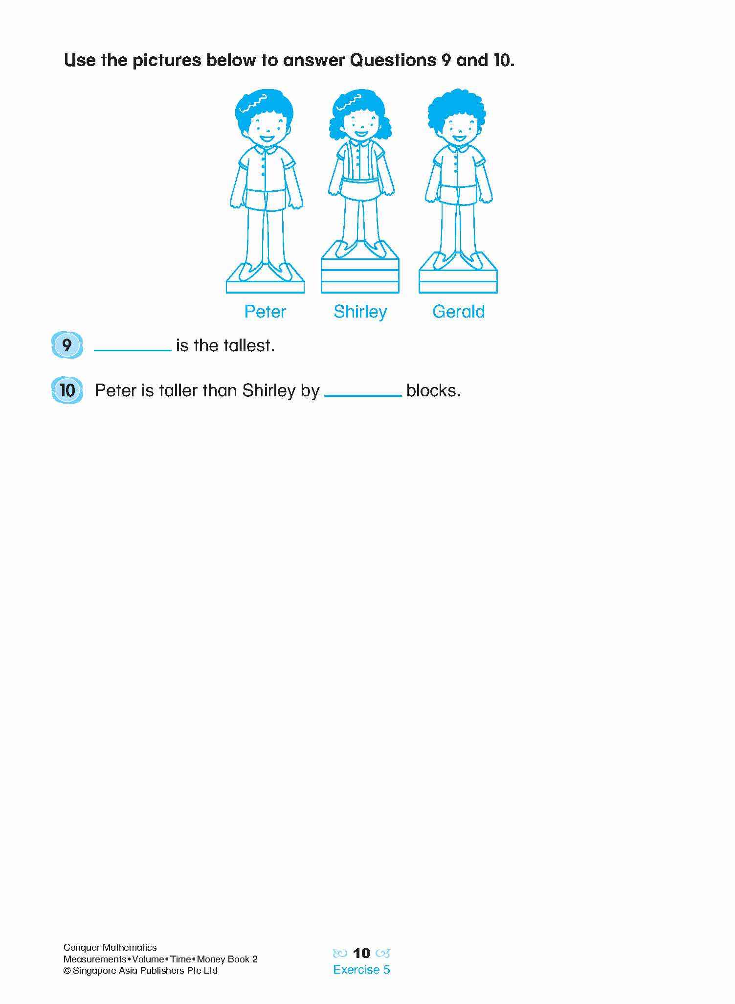 Conquer Mathematics Measurements • Volume • Time • Money Workbook 2