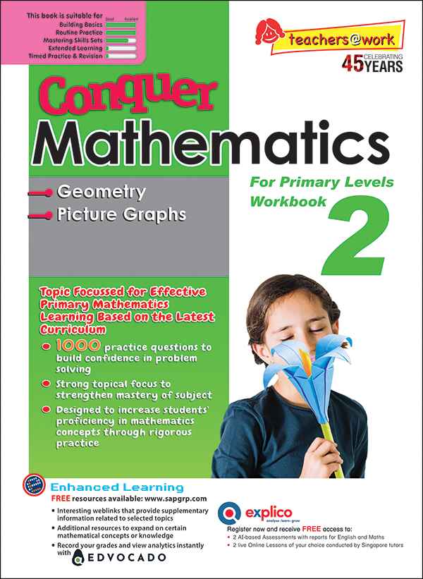 Conquer Mathematics Geometry • Picture Graphs Book 2