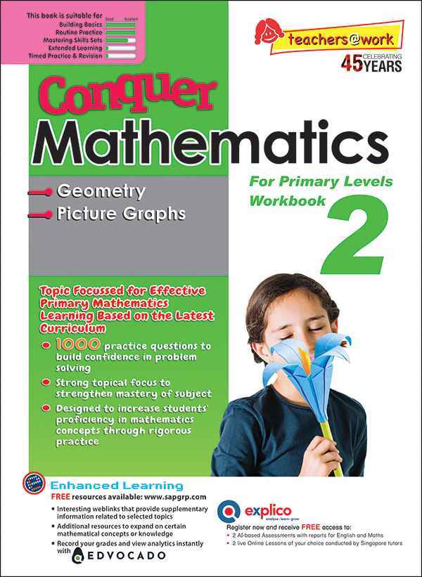 Conquer Mathematics Geometry • Picture Graphs Book 2