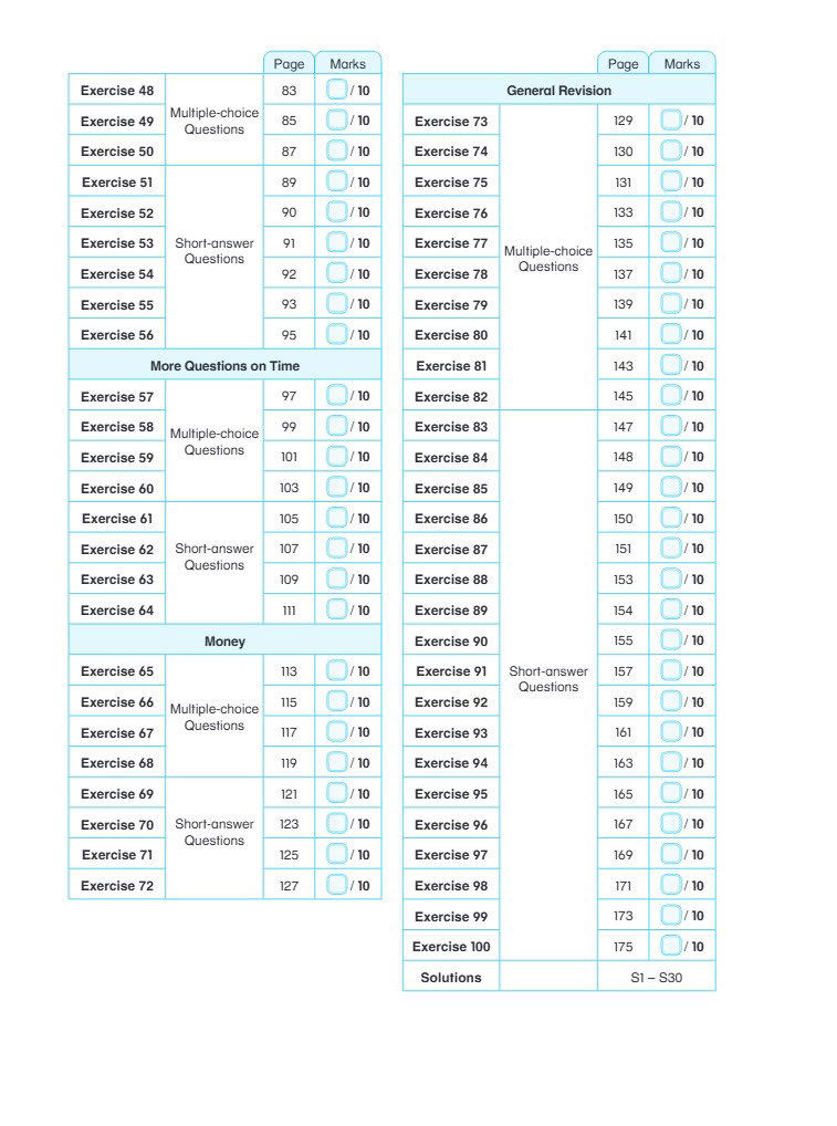 Conquer Mathematics Measurements . Volume . Time . Money Workbook 3