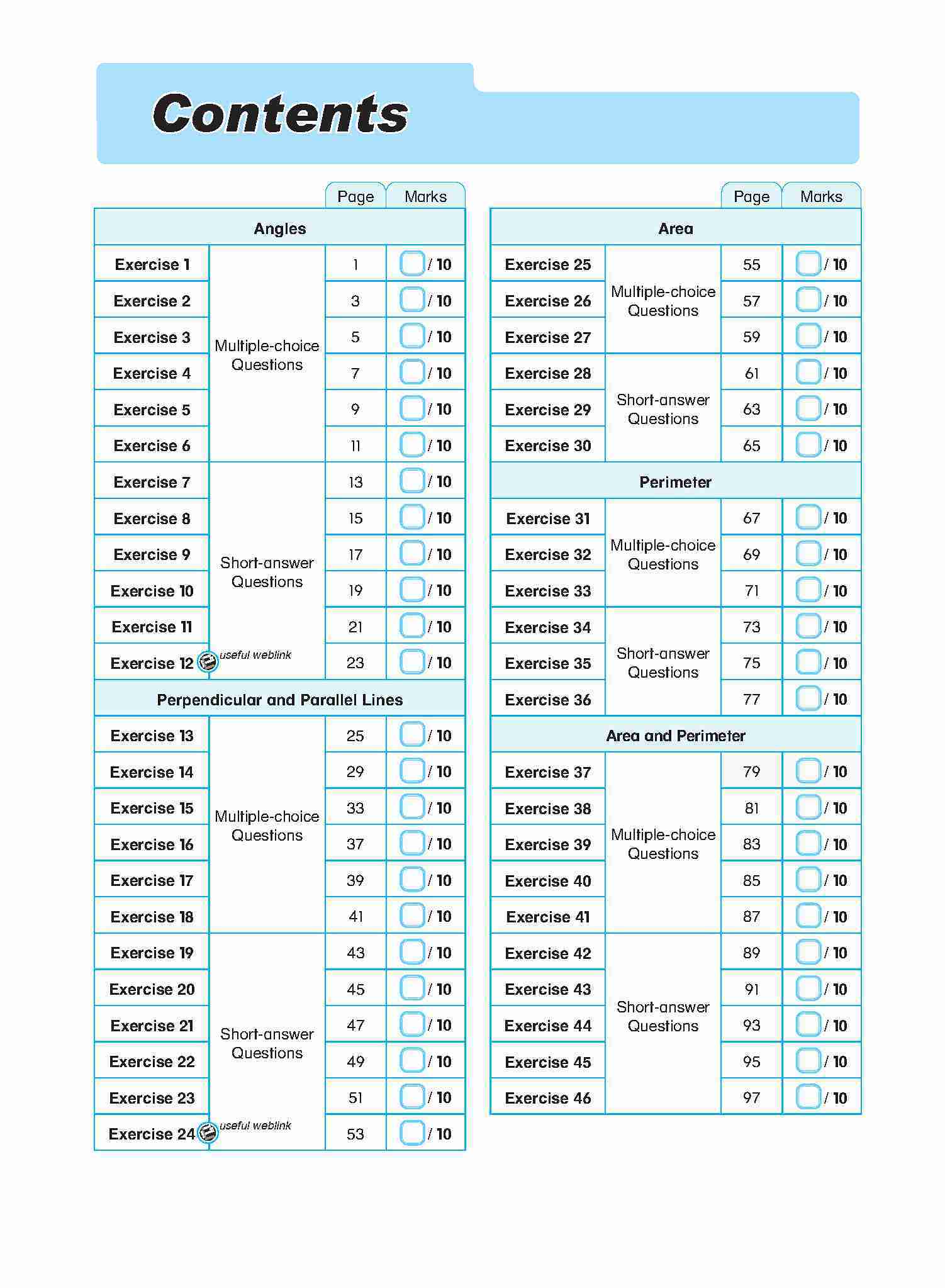 Conquer Mathematics Geometry . Area . Perimeter . Bar Graphs Workbook 3