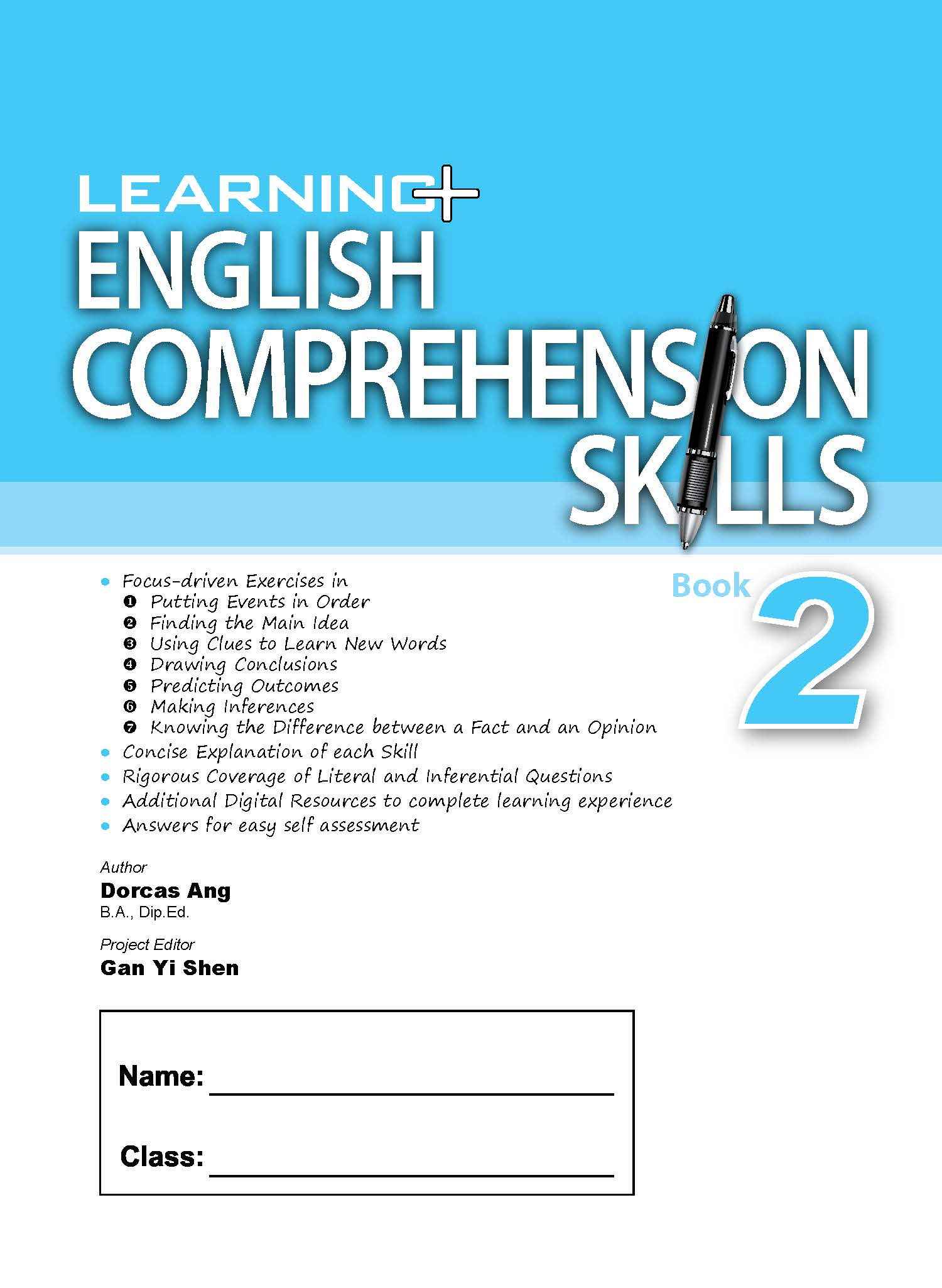Learning+ English Comprehension Skills Book 2