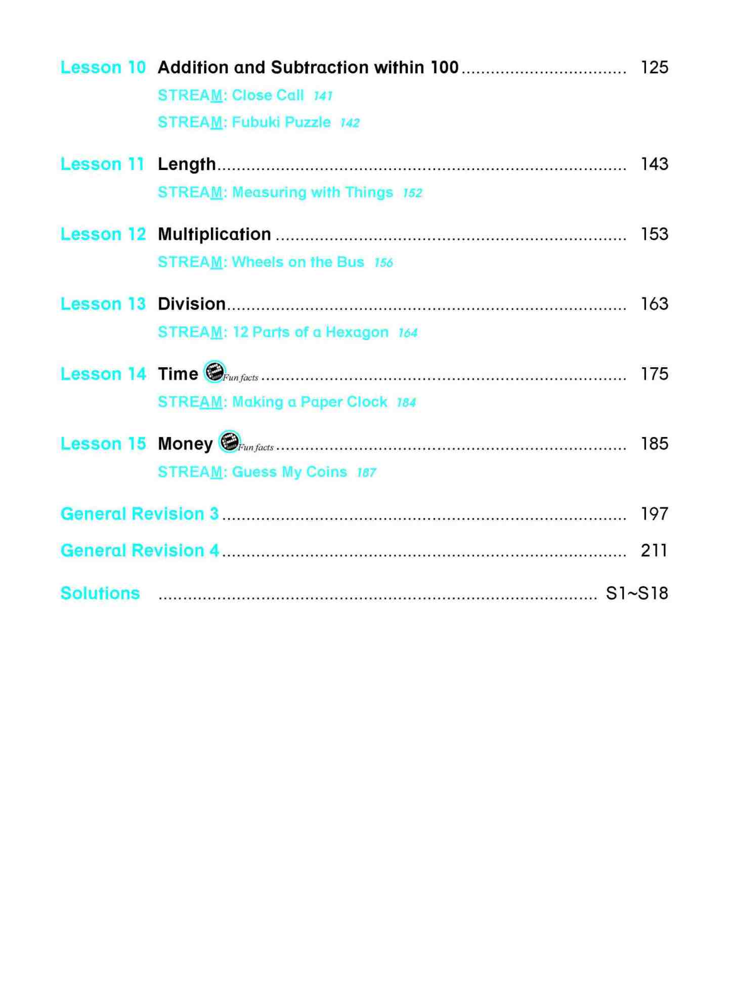 Mathematics Lessons Workbook 1