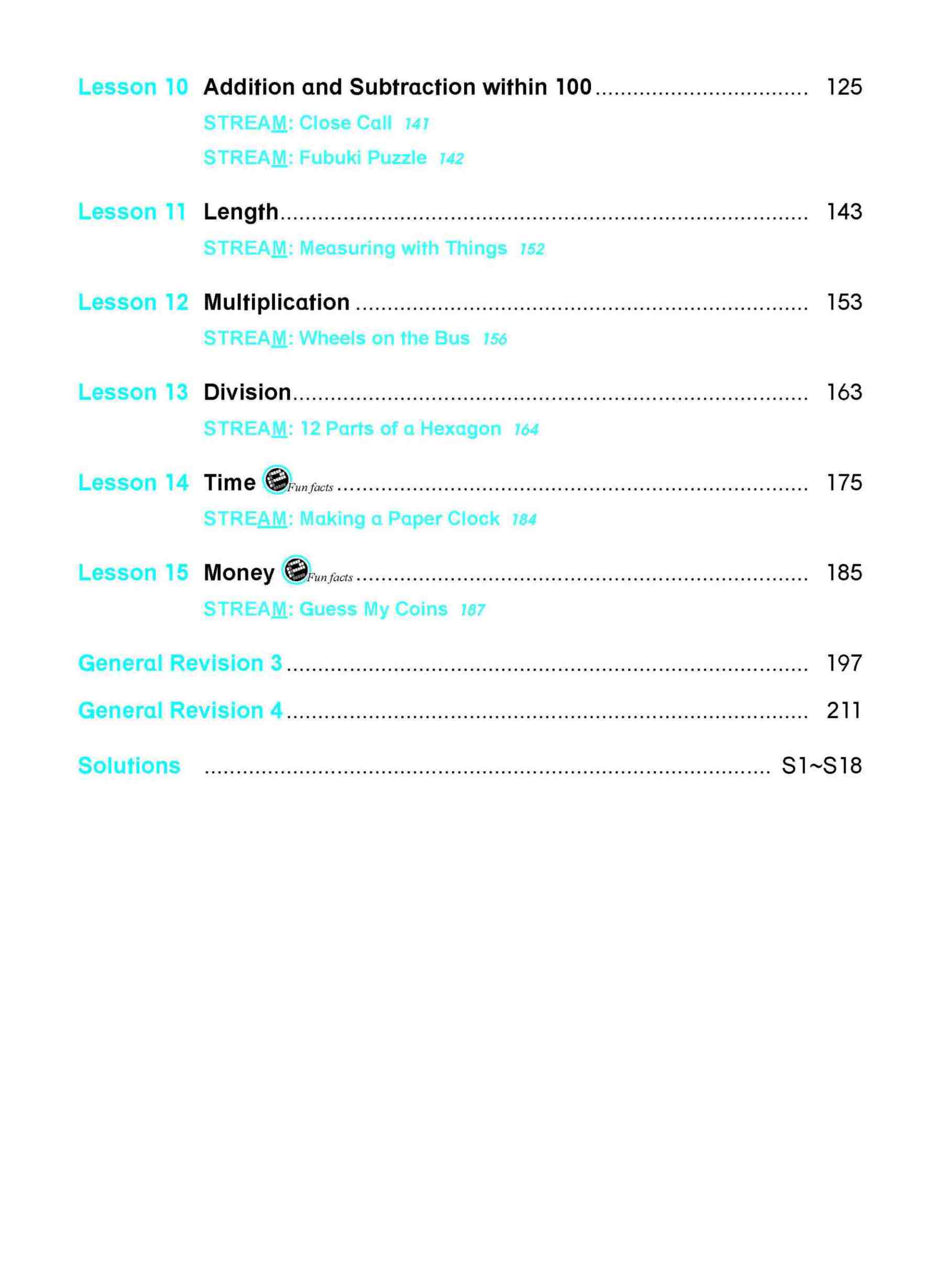 Mathematics Lessons Workbook 1