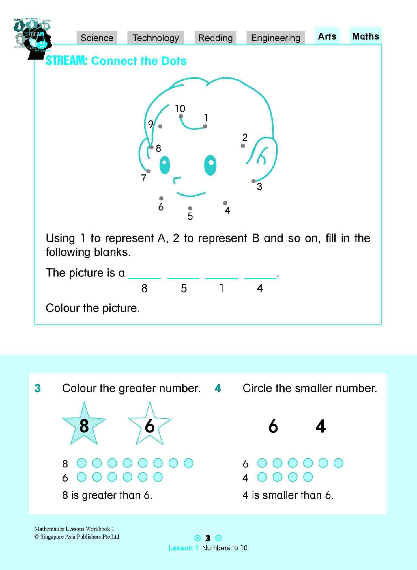 Mathematics Lessons Workbook 1