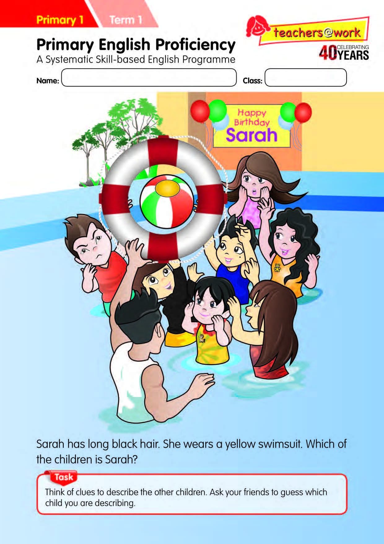 Primary English Proficiency Level 1